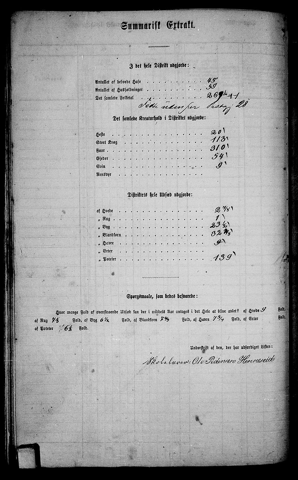 RA, 1865 census for Drangedal, 1865, p. 49