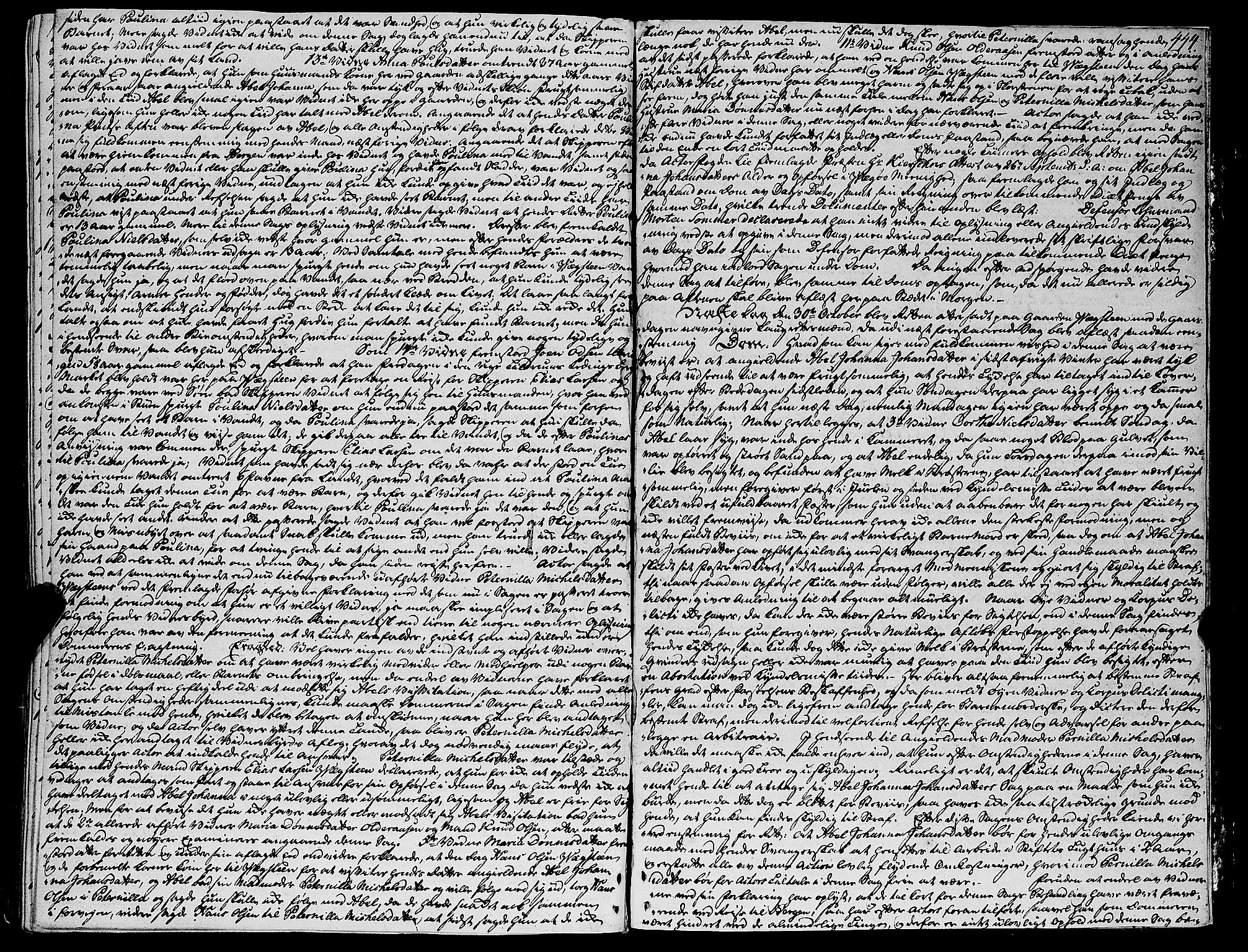 Helgeland sorenskriveri, AV/SAT-A-0004/1/1A/L0035: Tingbok 25B, 1795-1800, p. 443b-444a
