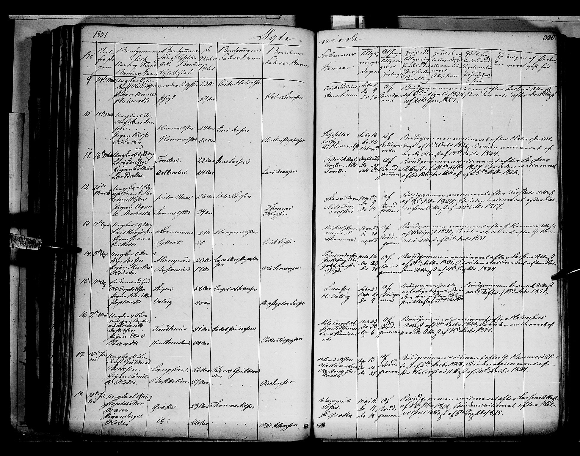 Vang prestekontor, Hedmark, AV/SAH-PREST-008/H/Ha/Haa/L0010: Parish register (official) no. 10, 1841-1855, p. 320