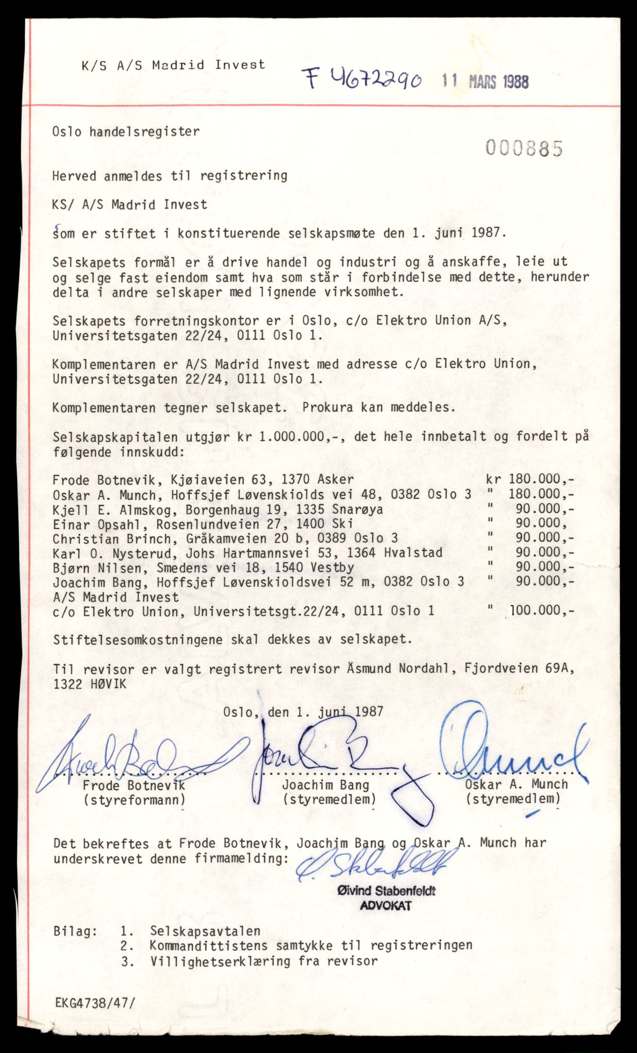 Oslo byfogd, Handelsregisteret, AV/SAT-A-10867/G/Gb/Gba/L0202: Kommandittselskap, M-Ø, 1944-1990