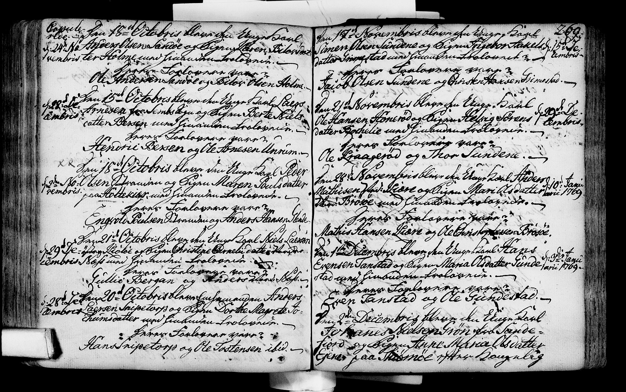 Nøtterøy kirkebøker, SAKO/A-354/F/Fa/L0002: Parish register (official) no. I 2, 1738-1790, p. 269