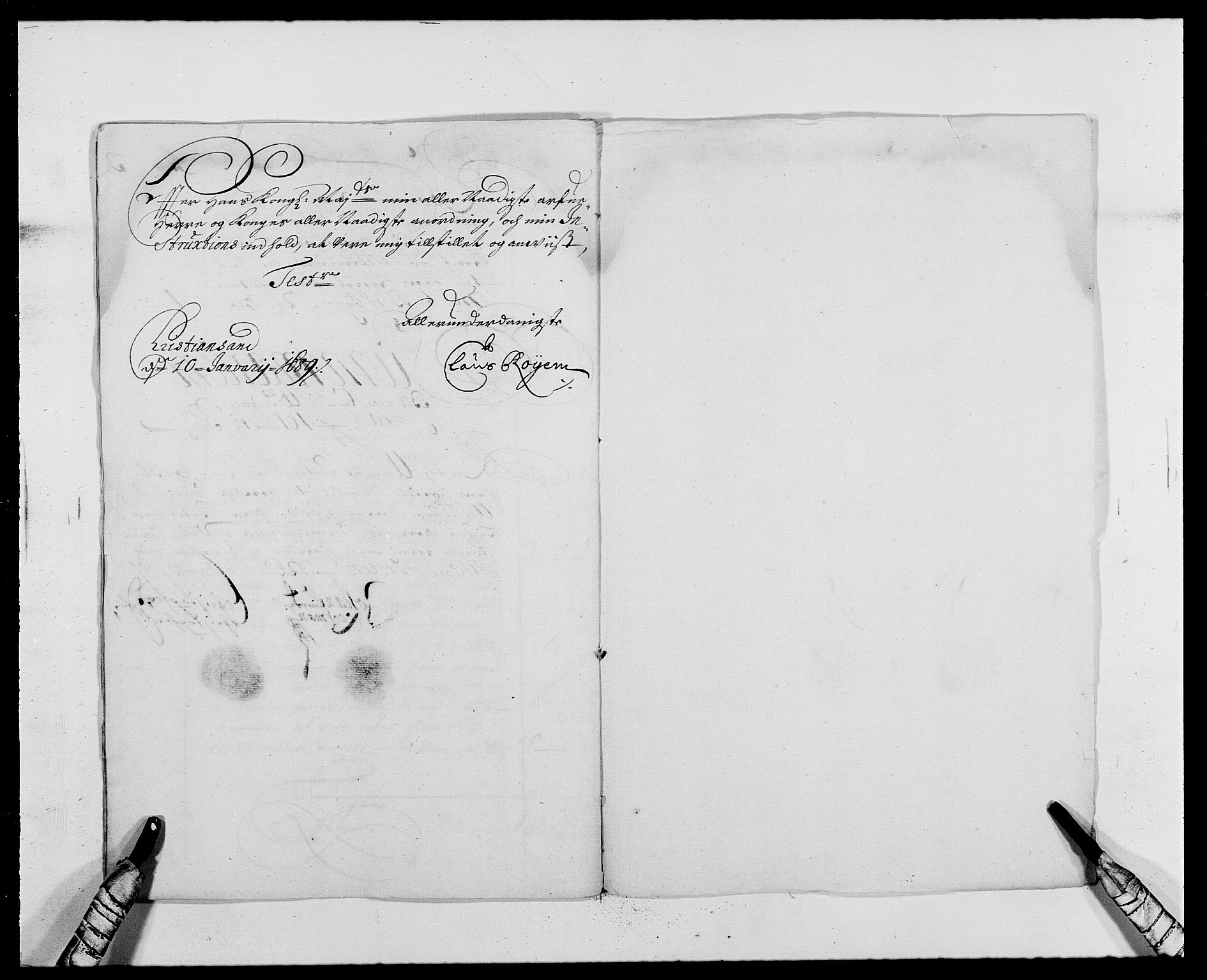 Rentekammeret inntil 1814, Reviderte regnskaper, Fogderegnskap, RA/EA-4092/R41/L2534: Fogderegnskap Lista, 1686-1688, p. 197