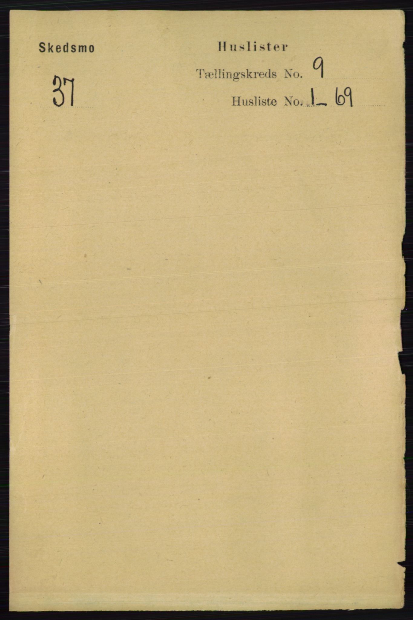 RA, 1891 census for 0231 Skedsmo, 1891, p. 5026