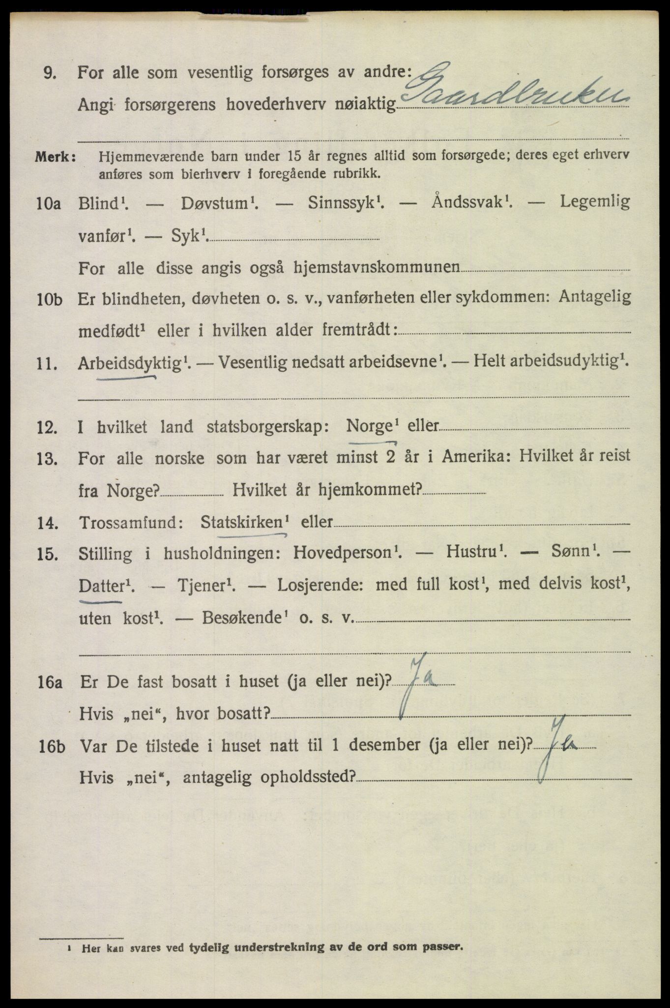 SAH, 1920 census for Eidskog, 1920, p. 6522