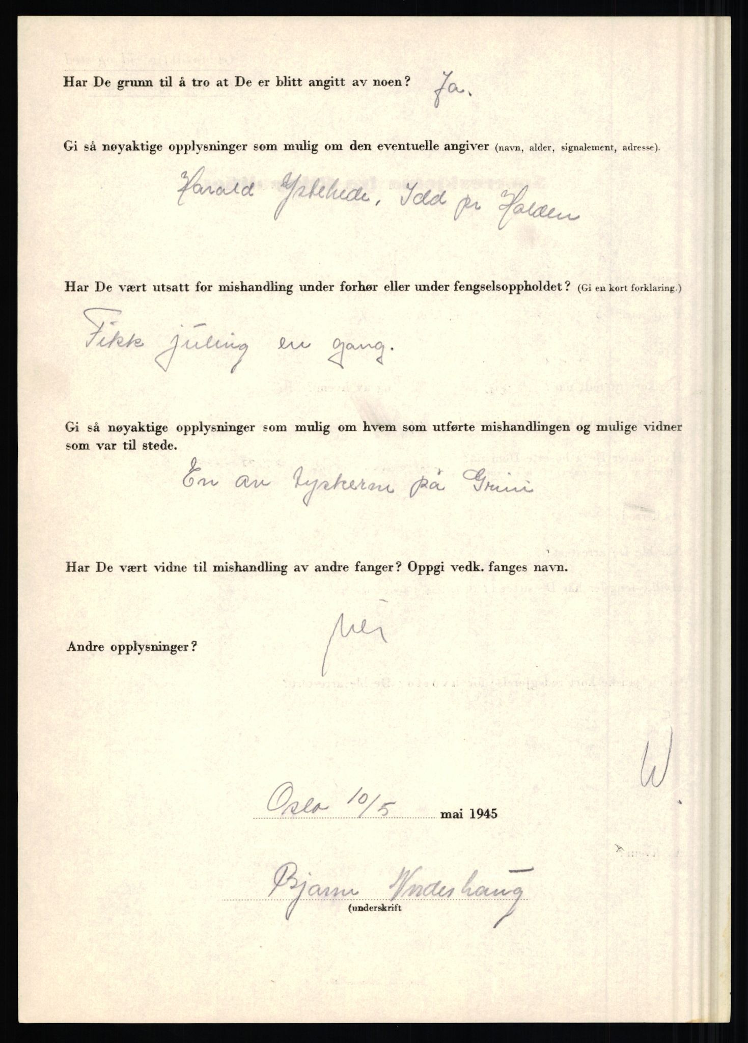 Rikspolitisjefen, AV/RA-S-1560/L/L0012: Mogensen, Øivind - Noraas, Lars, 1940-1945, p. 1003