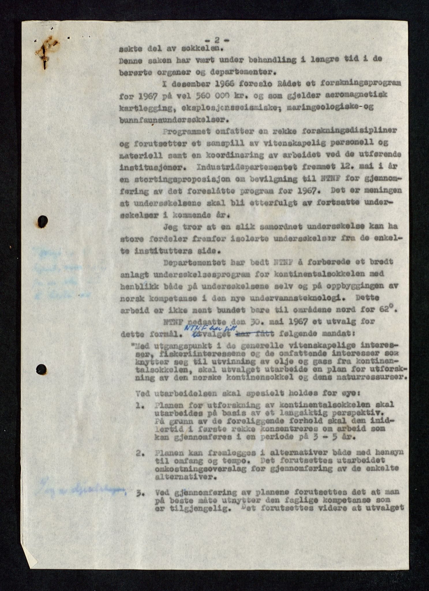Industridepartementet, Oljekontoret, AV/SAST-A-101348/Db/L0005: Seismiske undersøkelser, 1963-1972, p. 24