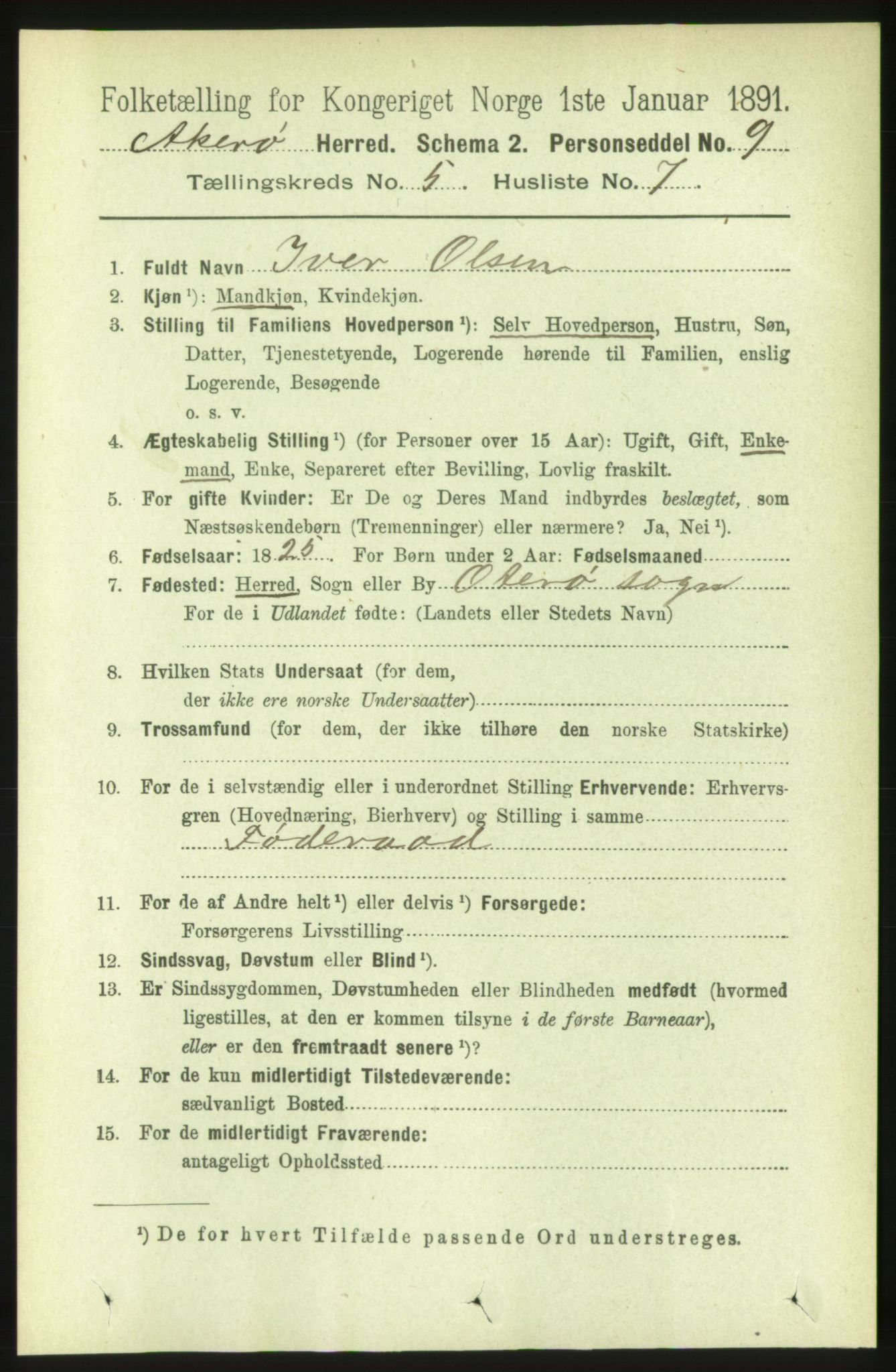 RA, 1891 census for 1545 Aukra, 1891, p. 2069