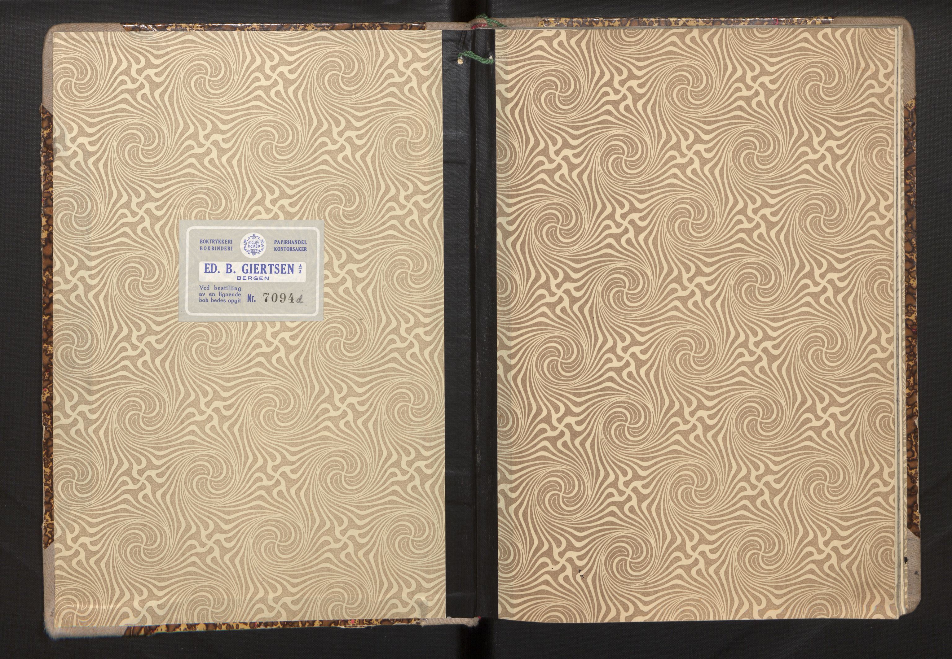 Fiskeridirektoratet - 1 Adm. ledelse - 13 Båtkontoret, AV/SAB-A-2003/I/Ia/Iaf/L0133: 135.0663/2 Merkeprotokoll - Volda, 1933-1942