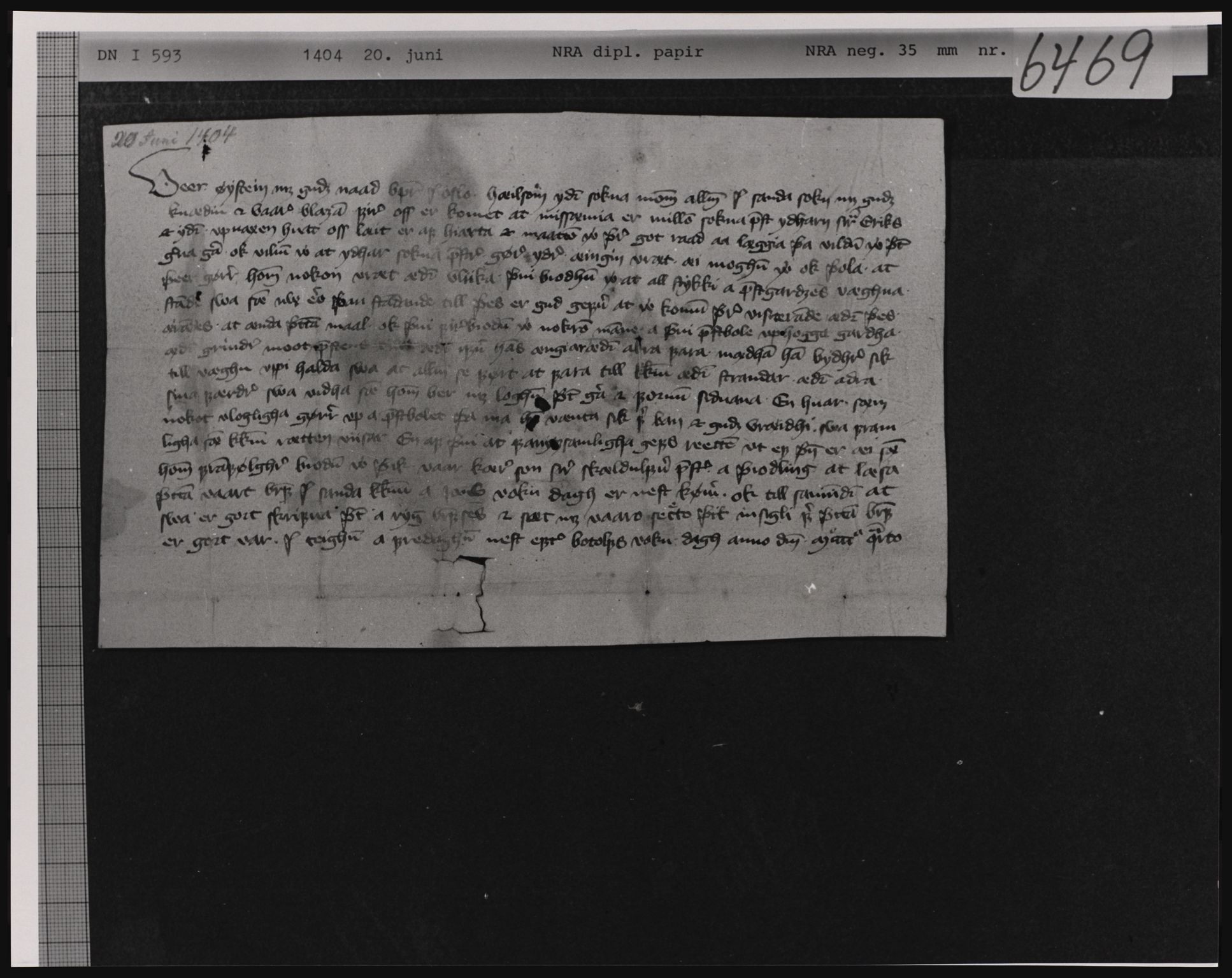 Riksarkivets diplomsamling, AV/RA-EA-5965/F02, 1395-1570, p. 23