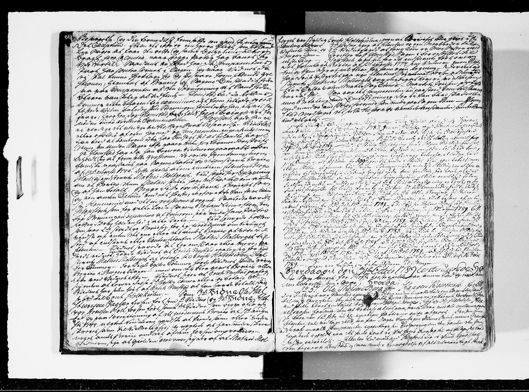 Solør og Odalen sorenskriveri, SAH/TING-026/G/Gb/L0008: Tingbok, 1789-1792, p. 1b-2a