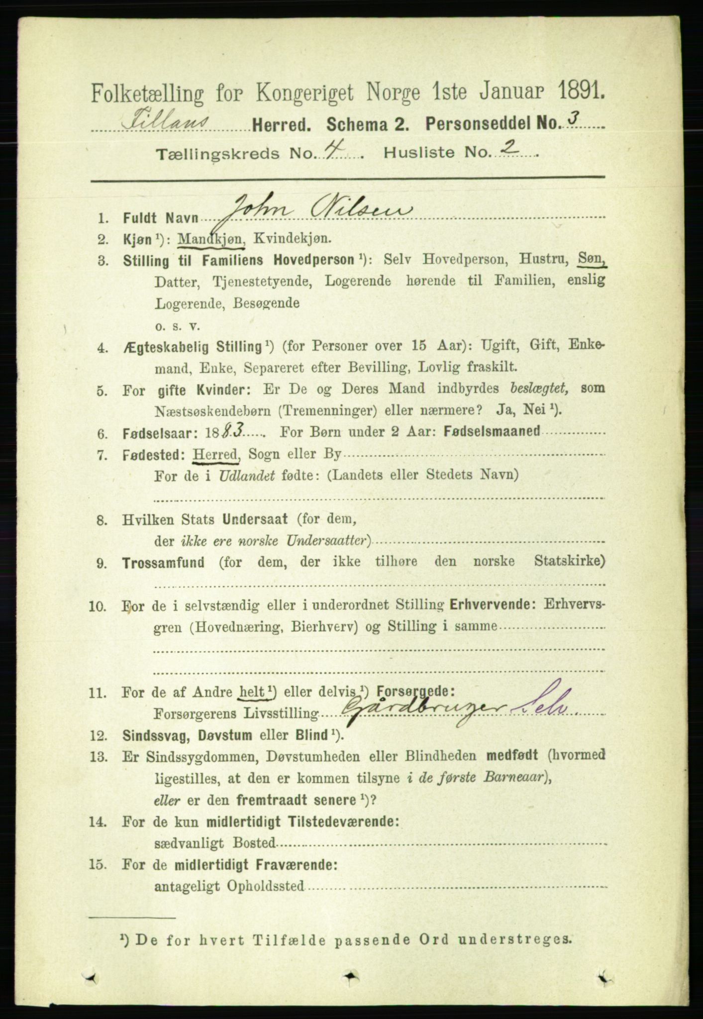 RA, 1891 census for 1616 Fillan, 1891, p. 674