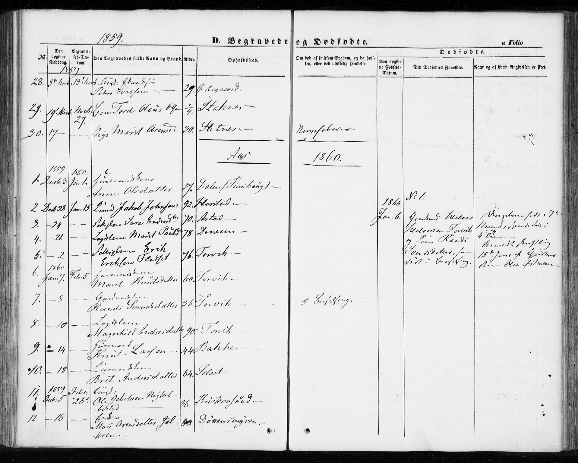 Ministerialprotokoller, klokkerbøker og fødselsregistre - Møre og Romsdal, SAT/A-1454/584/L0965: Parish register (official) no. 584A05, 1857-1868