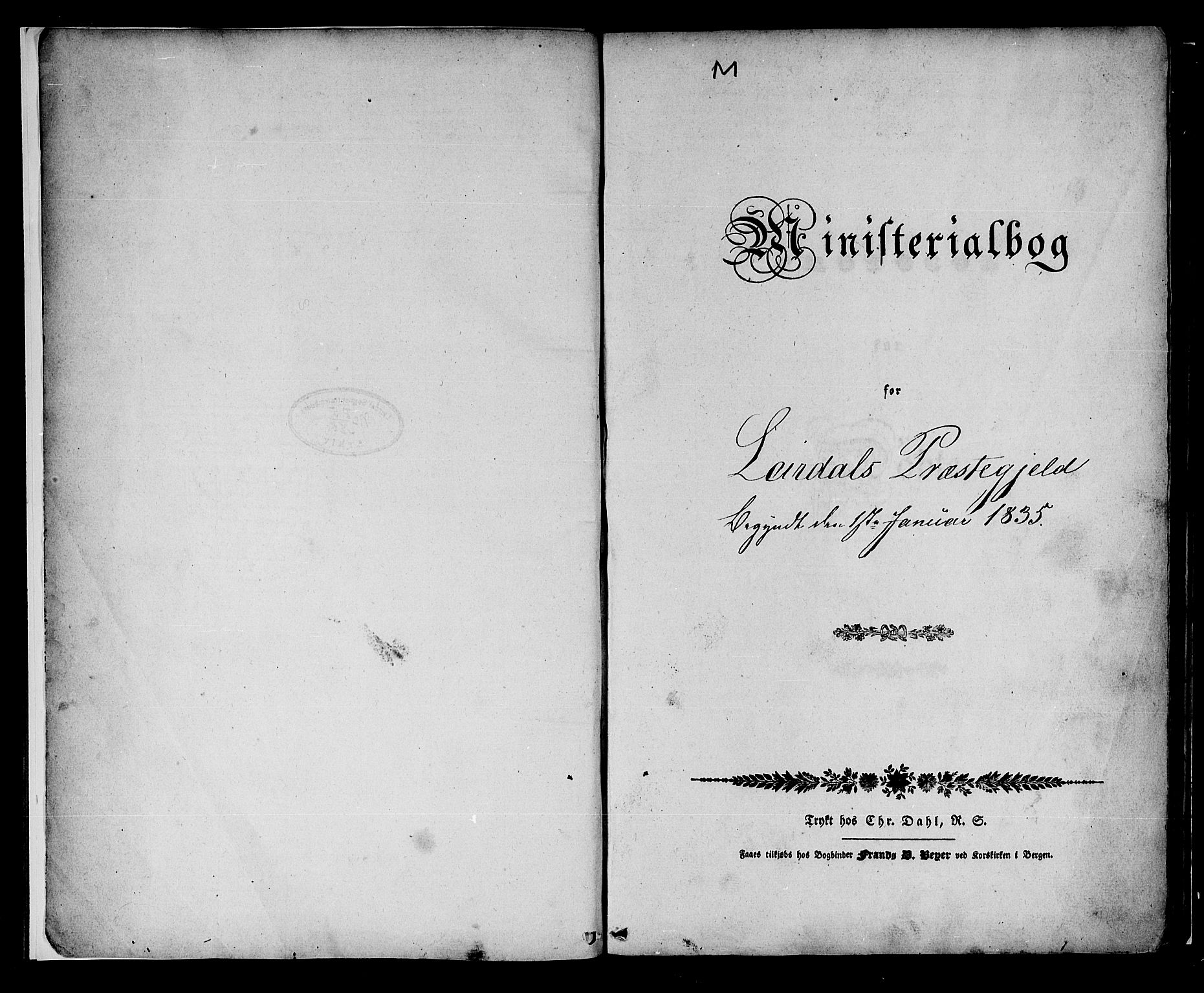 Lærdal sokneprestembete, AV/SAB-A-81201: Parish register (official) no. A 6, 1835-1849