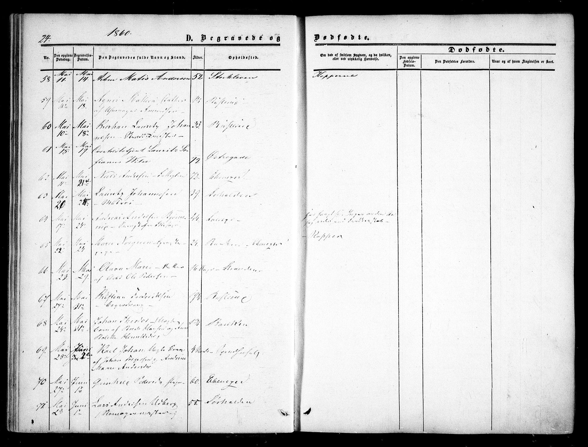 Halden prestekontor Kirkebøker, AV/SAO-A-10909/F/Fa/L0008: Parish register (official) no. I 8, 1857-1865, p. 24