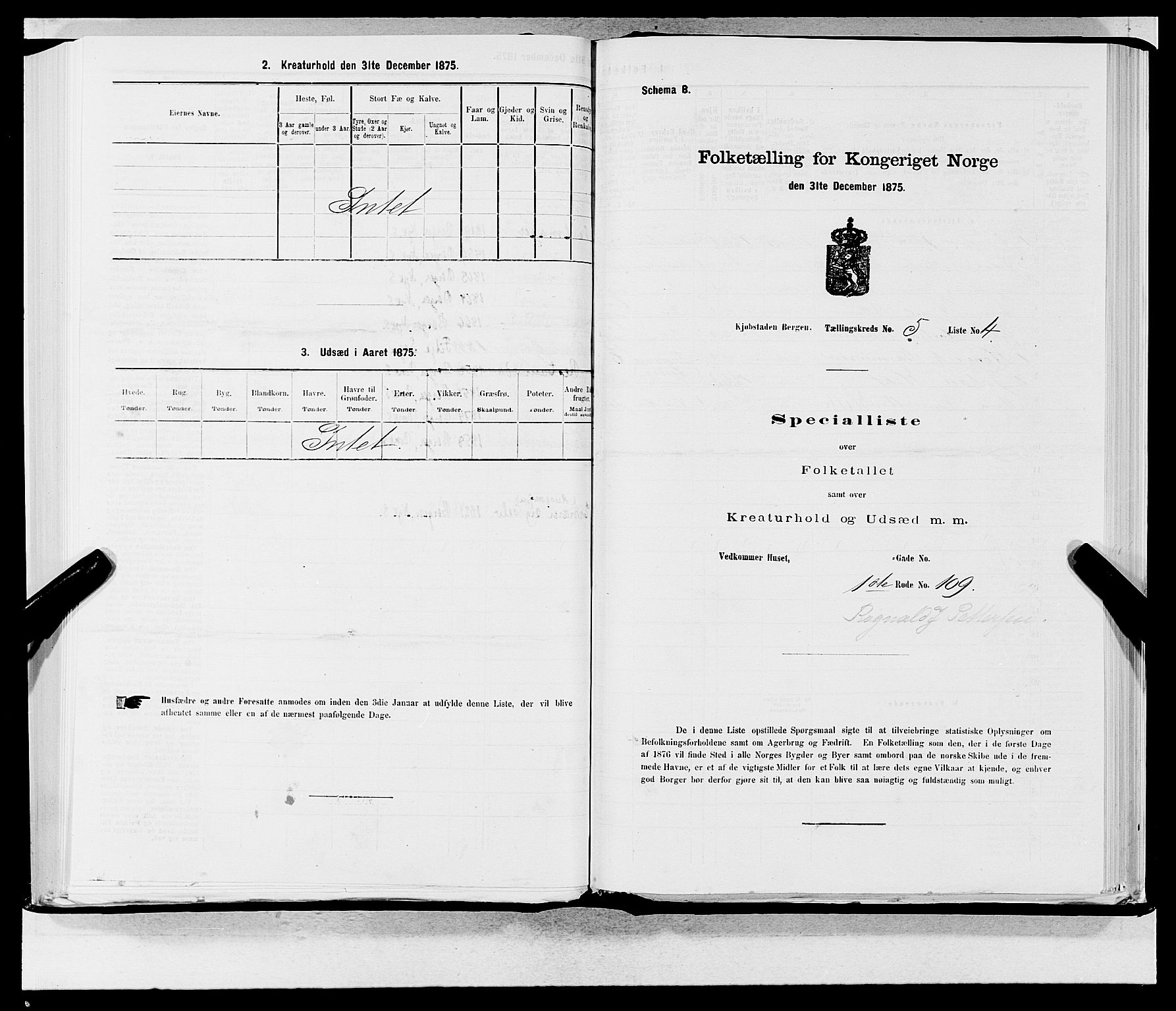 SAB, 1875 census for 1301 Bergen, 1875, p. 217