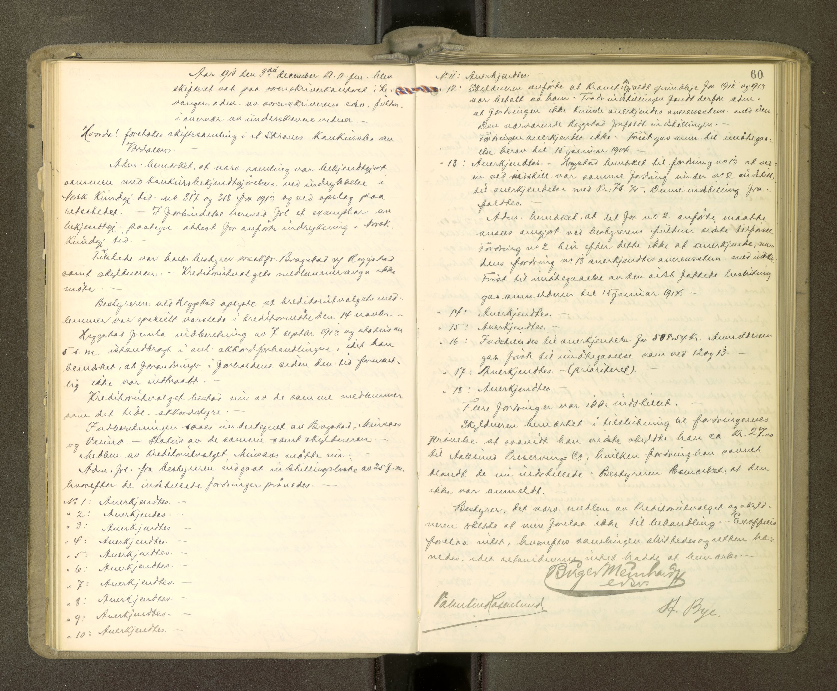 Stjør- og Verdal sorenskriveri, AV/SAT-A-4167/1/3/3B/L0012: Skifteforhandlingsprotokoll, 1912-1919, p. 60