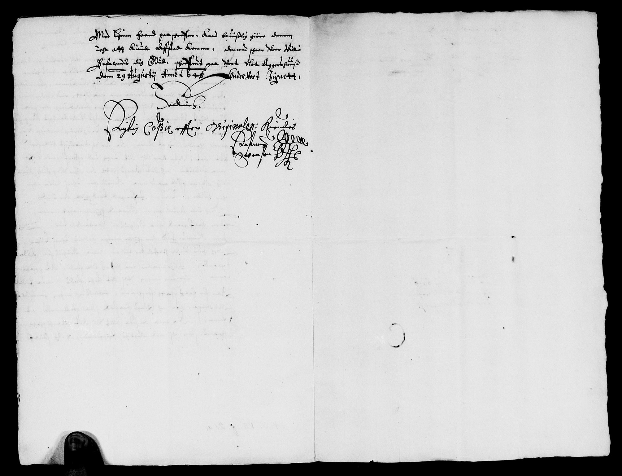 Rentekammeret inntil 1814, Reviderte regnskaper, Lensregnskaper, AV/RA-EA-5023/R/Rb/Rbs/L0032: Stavanger len, 1648-1650