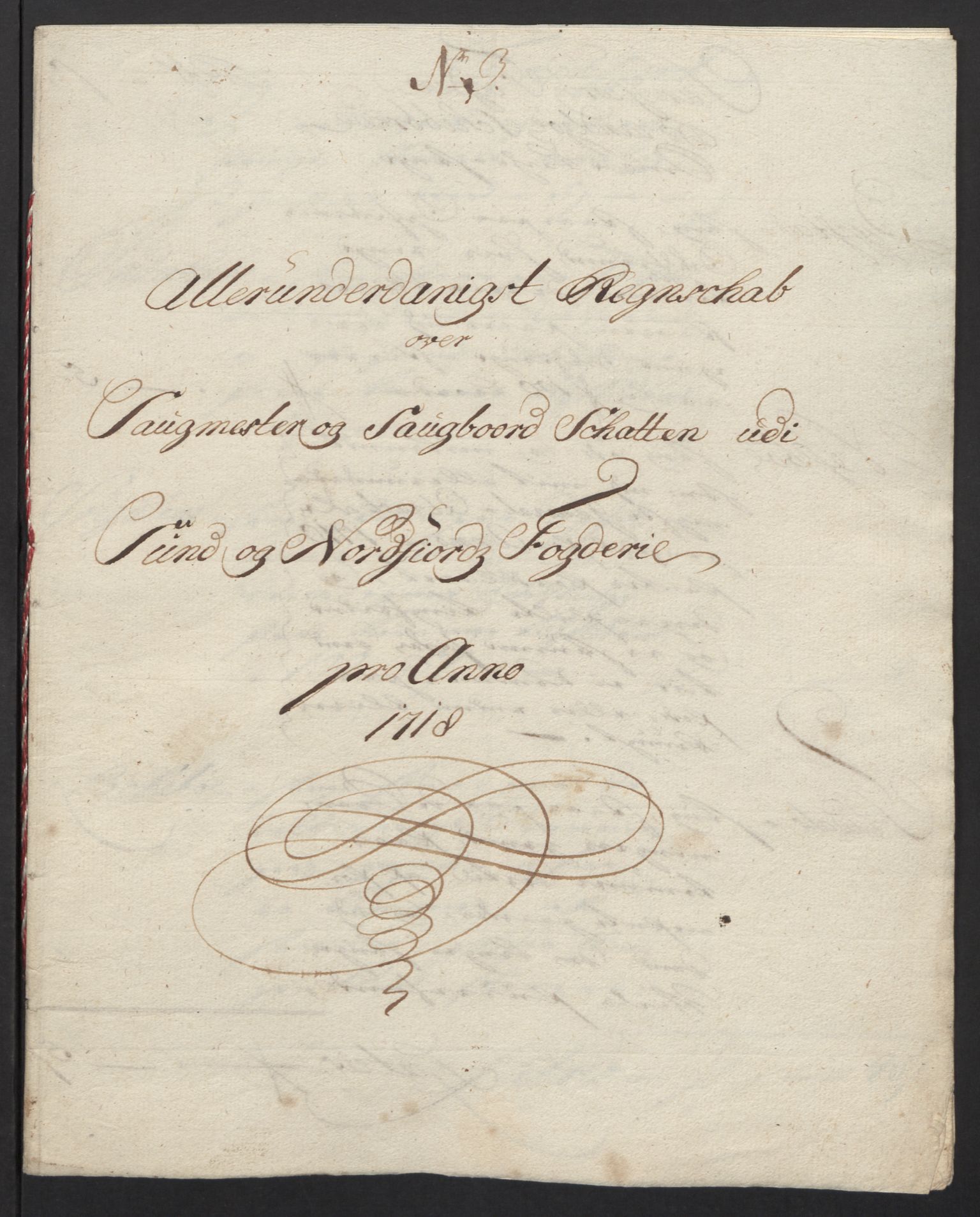 Rentekammeret inntil 1814, Reviderte regnskaper, Fogderegnskap, RA/EA-4092/R53/L3441: Fogderegnskap Sunn- og Nordfjord, 1717-1718, p. 300