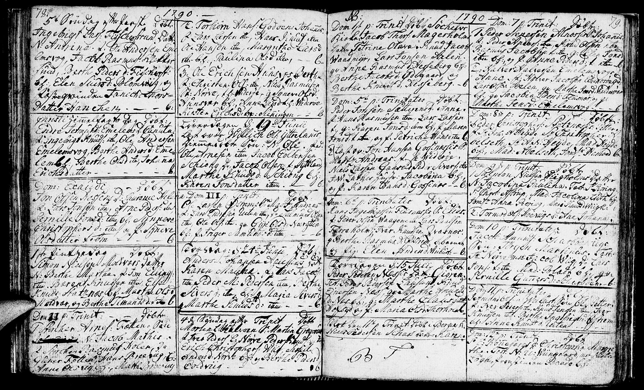 Ministerialprotokoller, klokkerbøker og fødselsregistre - Møre og Romsdal, AV/SAT-A-1454/528/L0421: Parish register (copy) no. 528C02, 1785-1800, p. 78-79