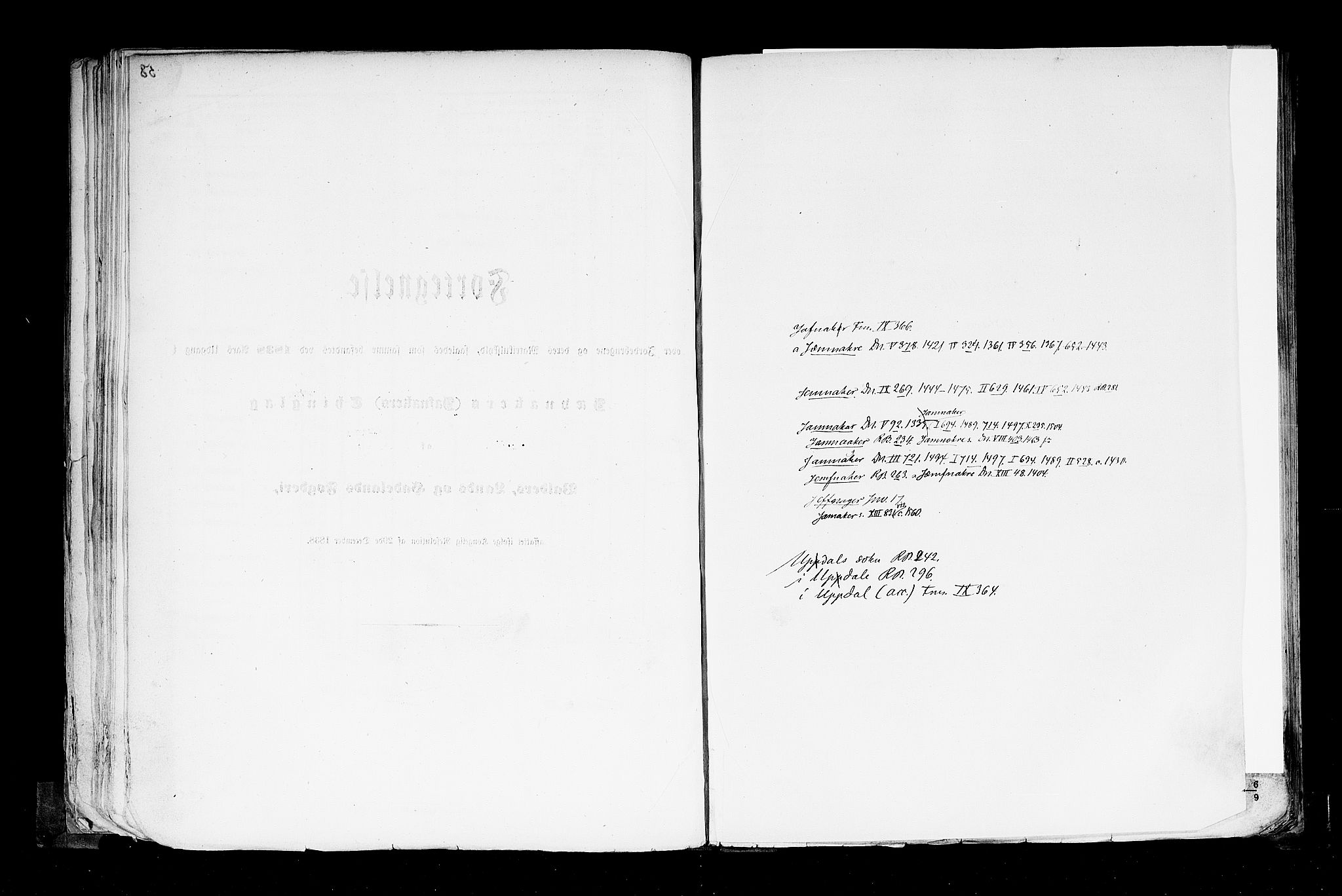 Rygh, RA/PA-0034/F/Fb/L0004: Matrikkelen for 1838 - Christians amt (Oppland fylke), 1838, p. 58b