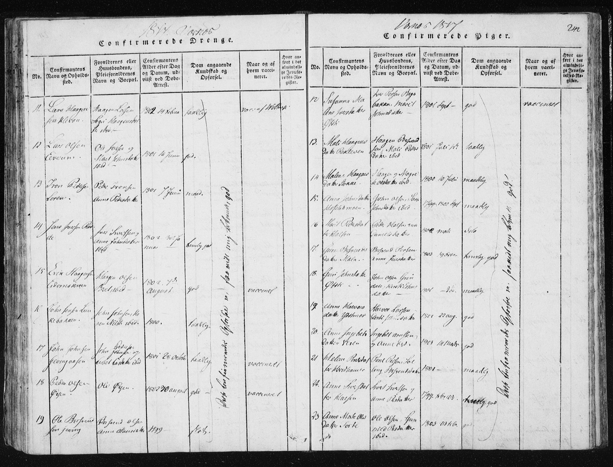 Ministerialprotokoller, klokkerbøker og fødselsregistre - Nord-Trøndelag, AV/SAT-A-1458/709/L0061: Parish register (official) no. 709A08 /1, 1815-1819, p. 242