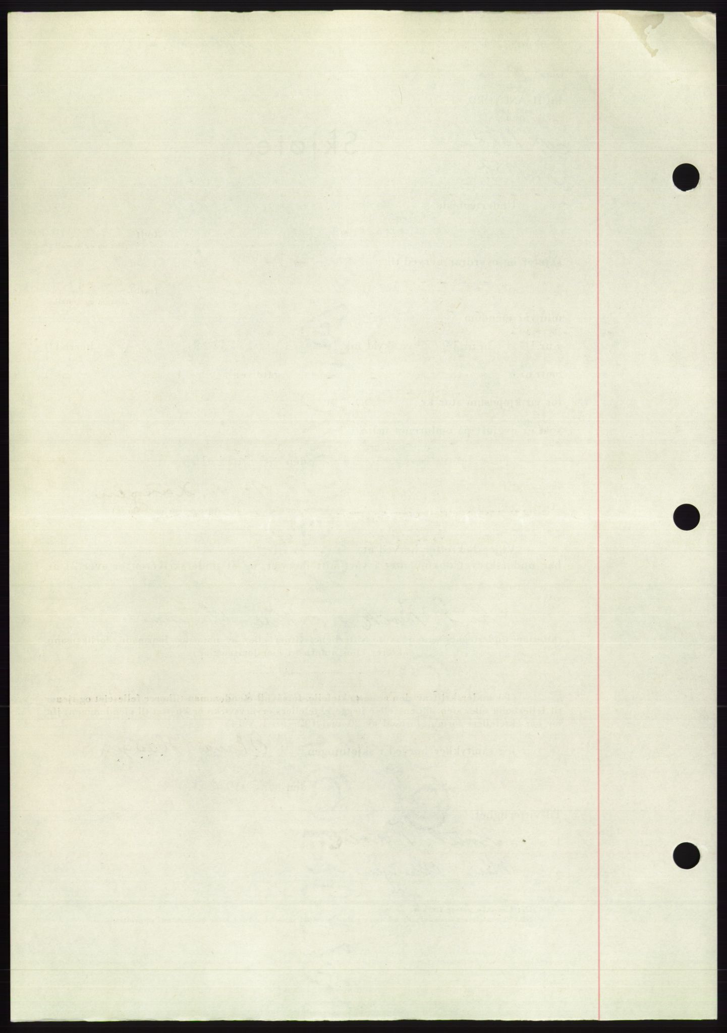 Søre Sunnmøre sorenskriveri, AV/SAT-A-4122/1/2/2C/L0092: Mortgage book no. 18A, 1952-1952, Diary no: : 1513/1952