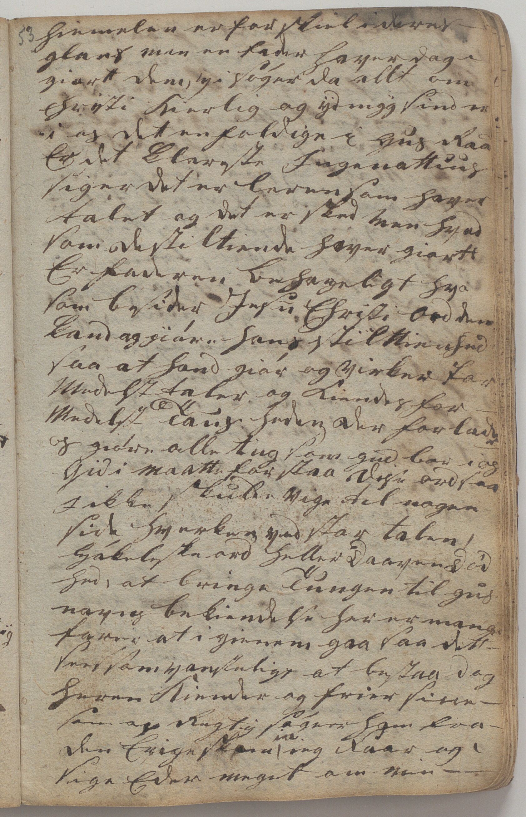 Heggtveitsamlingen, TMF/A-1007/H/L0045/0005: Brev, kopibøker, biografiske opptegnelser etc. / "Bøasæter", 1800-1820, p. 53
