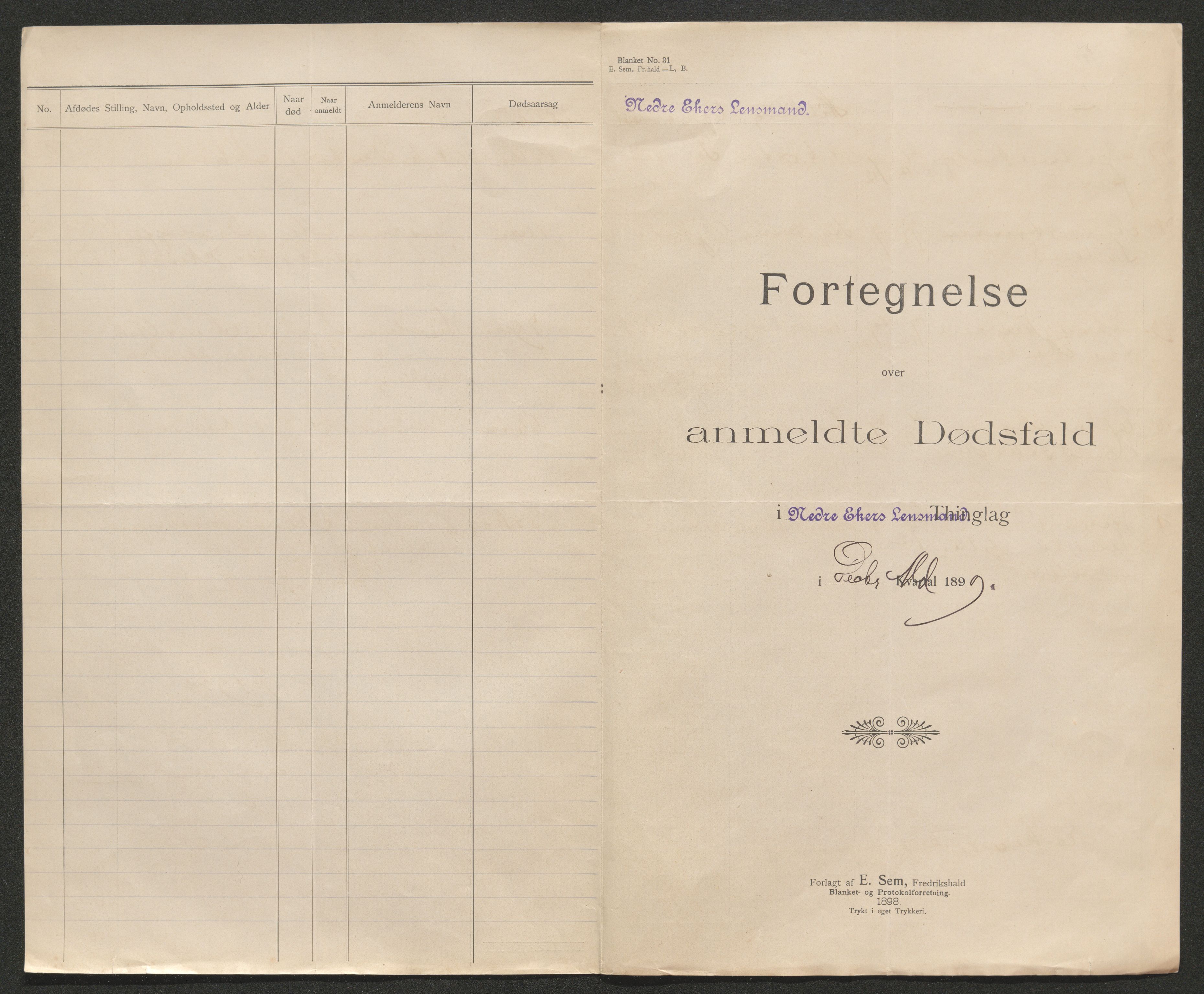 Eiker, Modum og Sigdal sorenskriveri, AV/SAKO-A-123/H/Ha/Hab/L0026: Dødsfallsmeldinger, 1899, p. 251