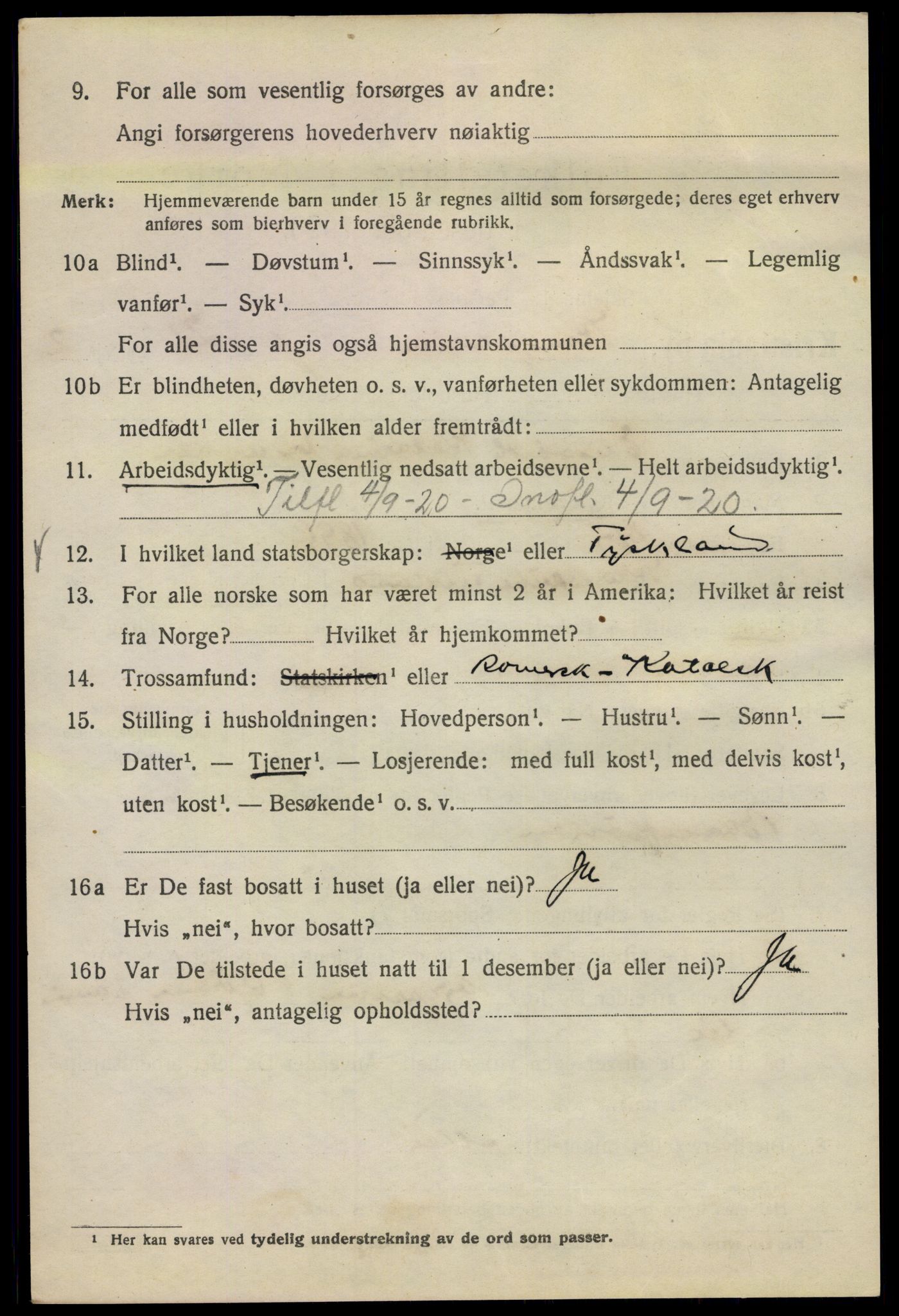 SAO, 1920 census for Kristiania, 1920, p. 348022