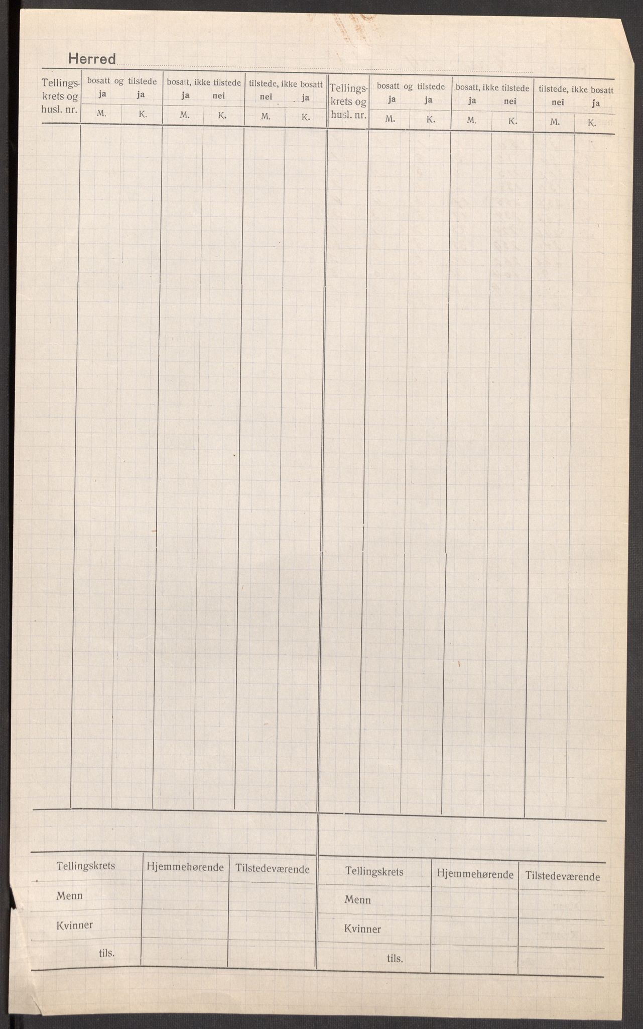 SAST, 1920 census for Skåre, 1920, p. 3