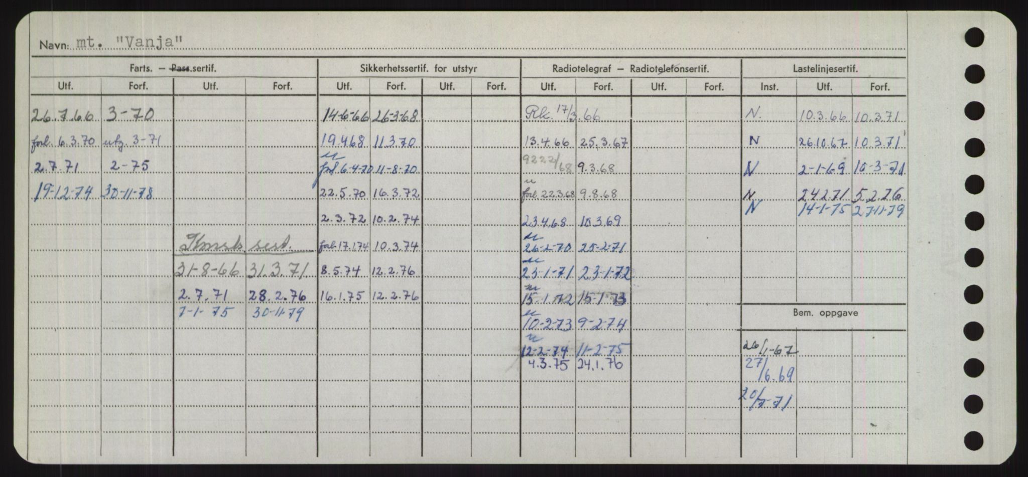 Sjøfartsdirektoratet med forløpere, Skipsmålingen, AV/RA-S-1627/H/Hd/L0040: Fartøy, U-Ve, p. 278