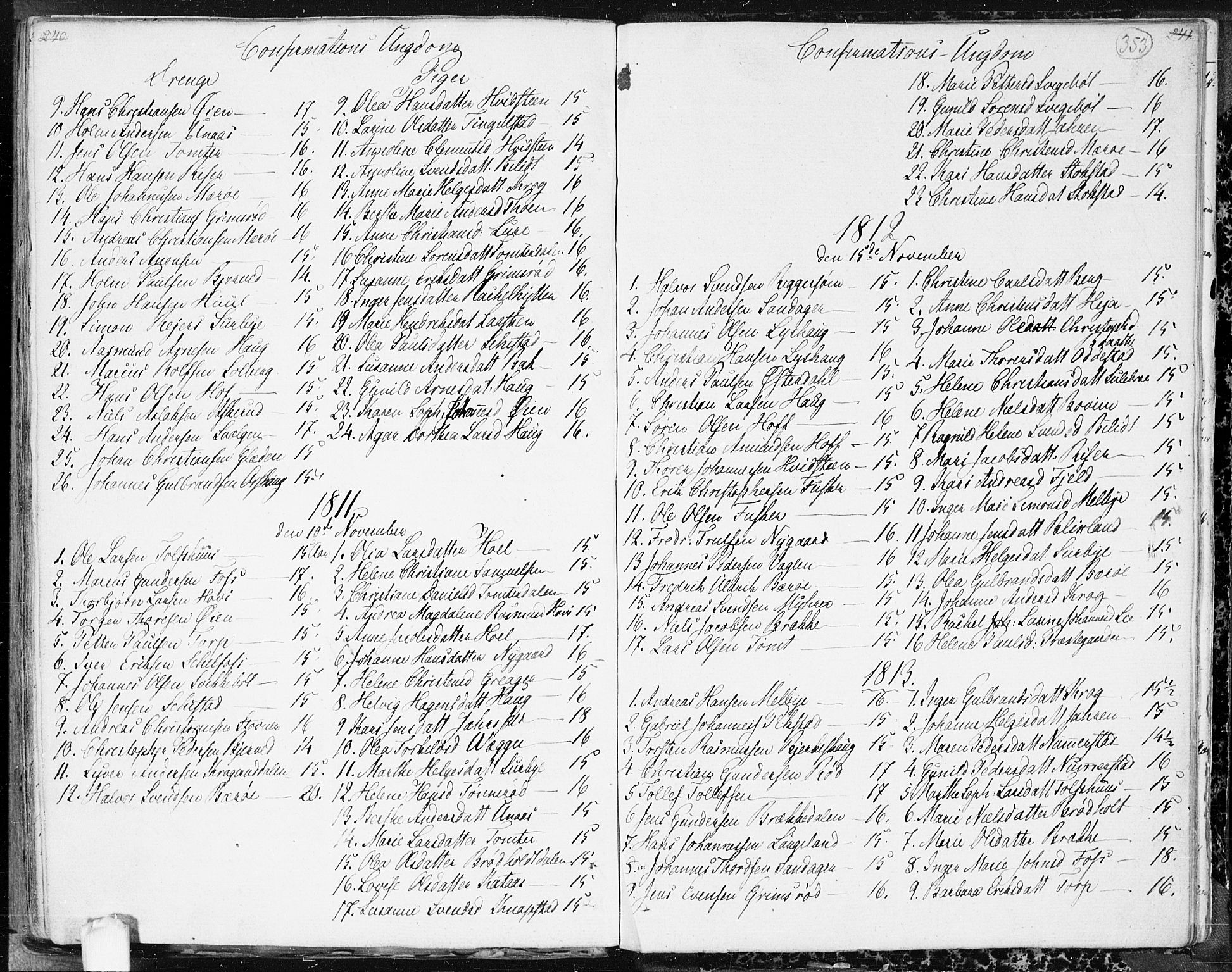 Hobøl prestekontor Kirkebøker, AV/SAO-A-2002/F/Fa/L0001: Parish register (official) no. I 1, 1733-1814, p. 353