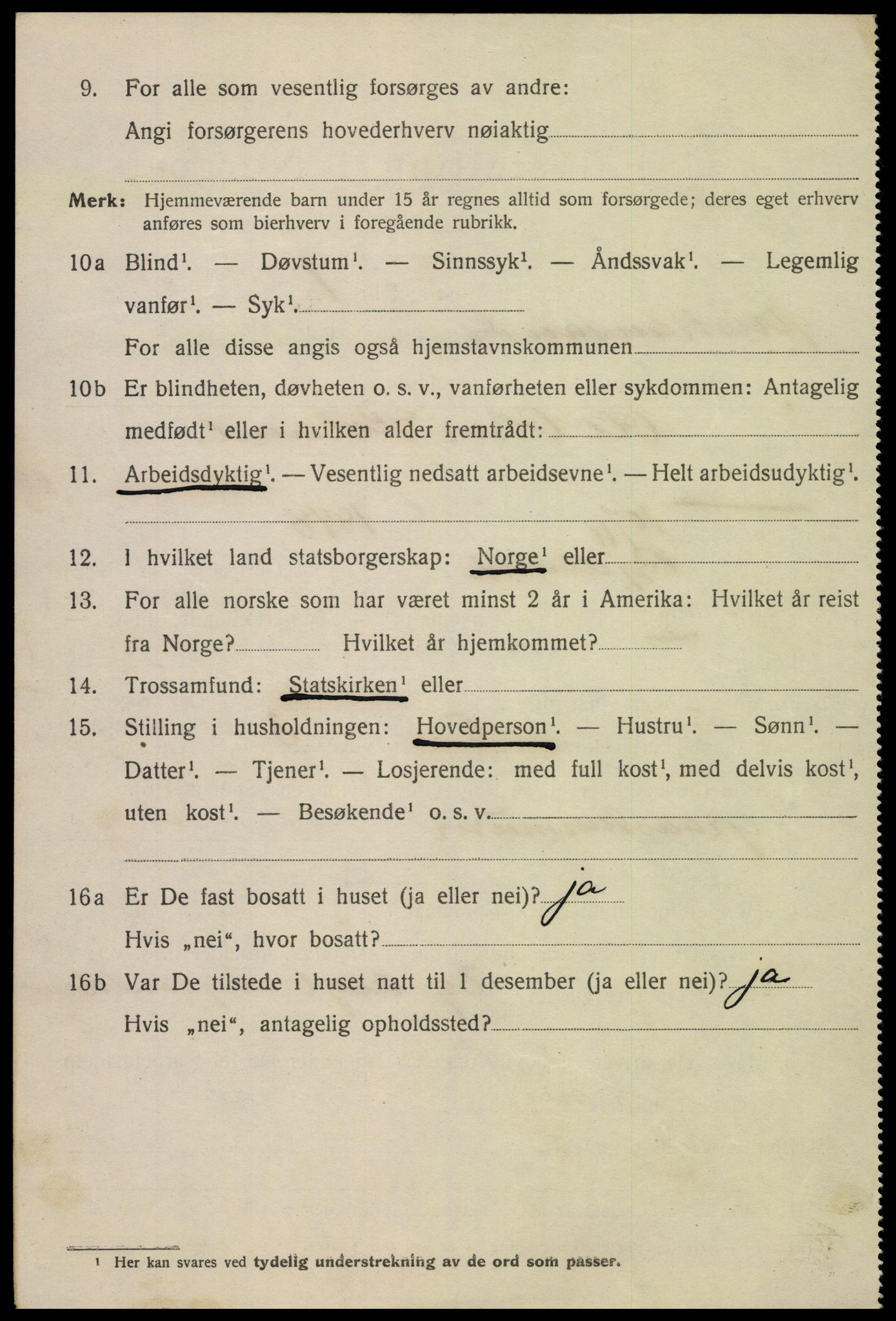 SAK, 1920 census for Kristiansand, 1920, p. 28256