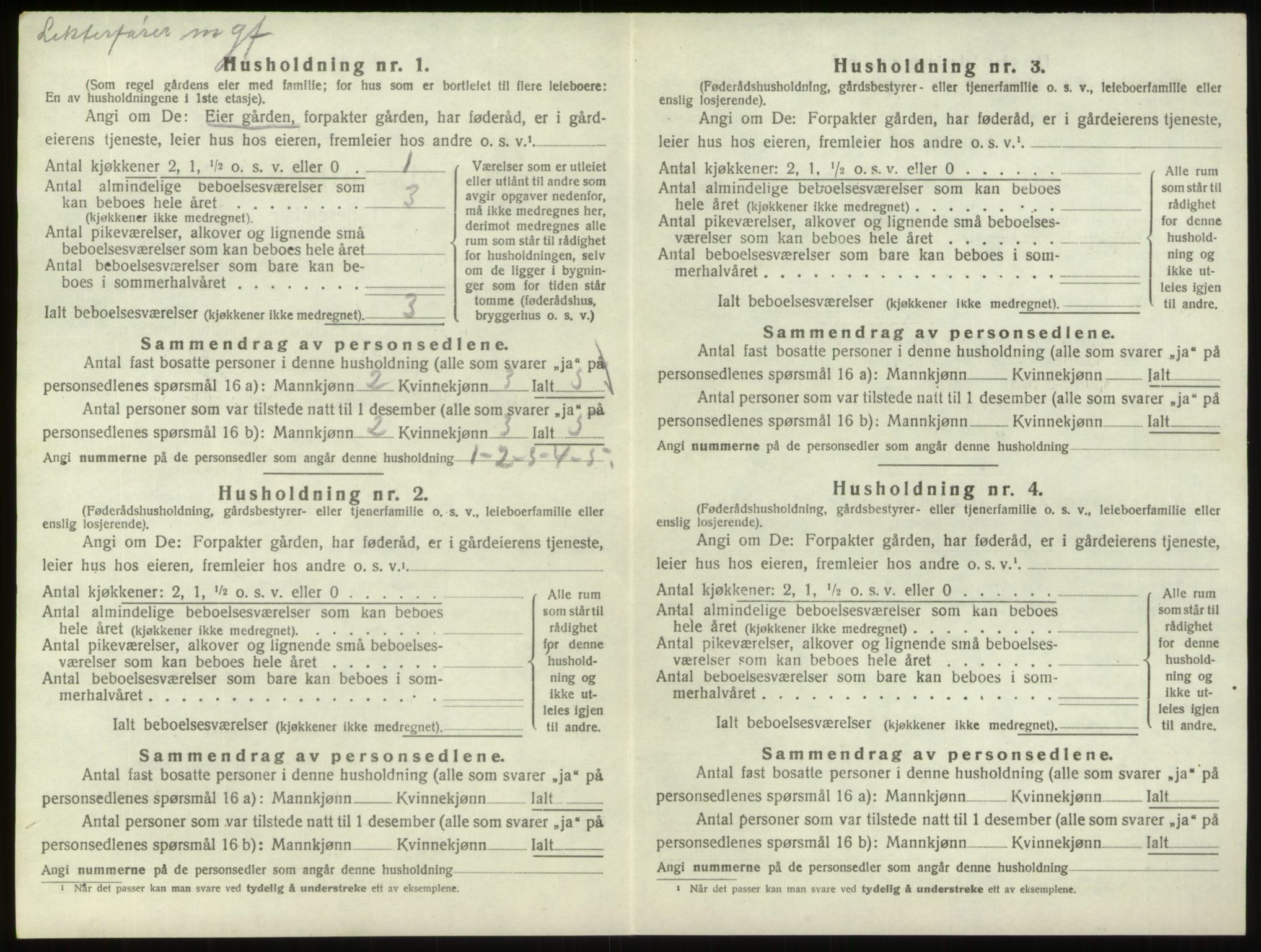 SAO, 1920 census for Hvaler, 1920, p. 548