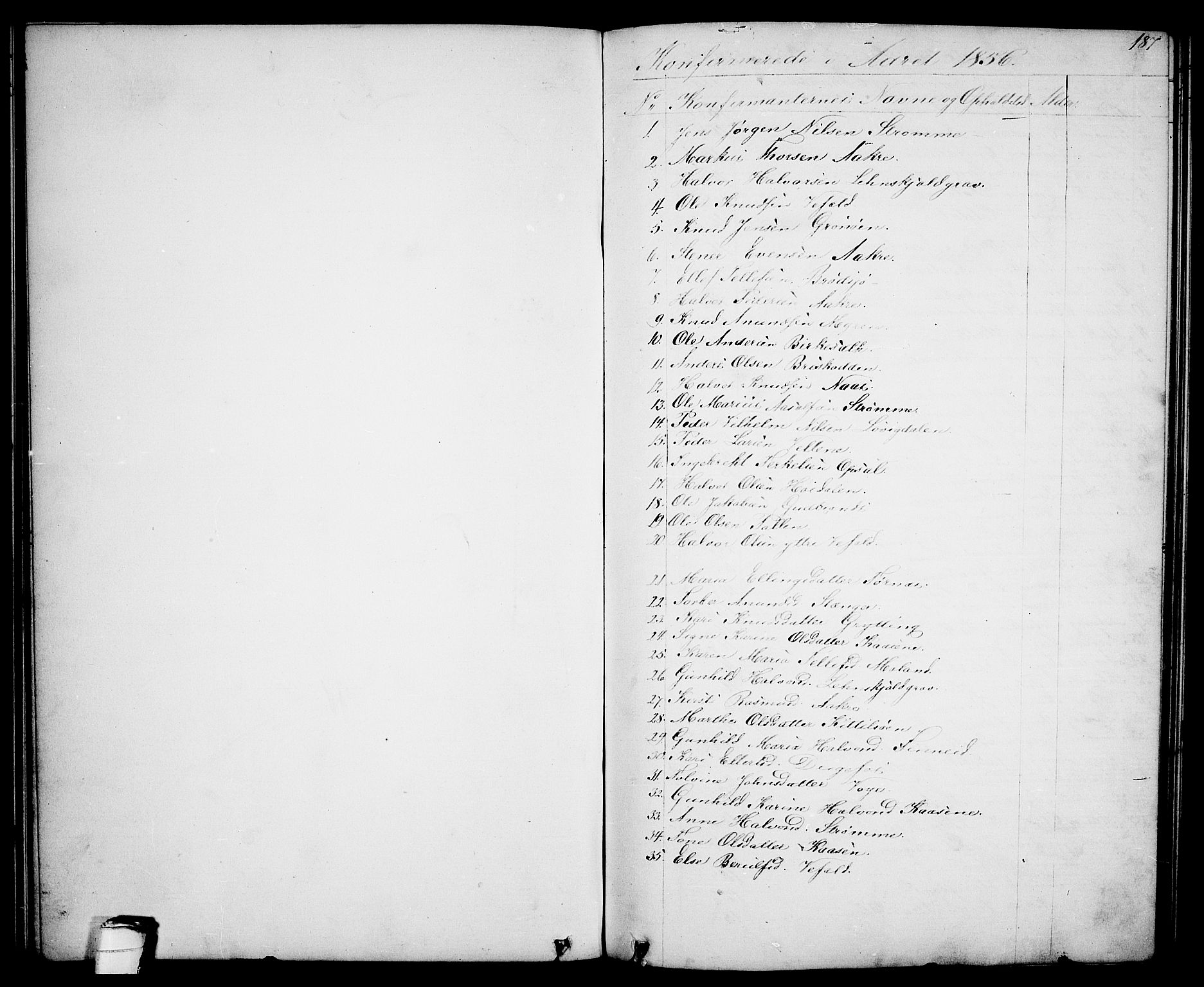 Drangedal kirkebøker, SAKO/A-258/G/Ga/L0002: Parish register (copy) no. I 2, 1856-1887, p. 187