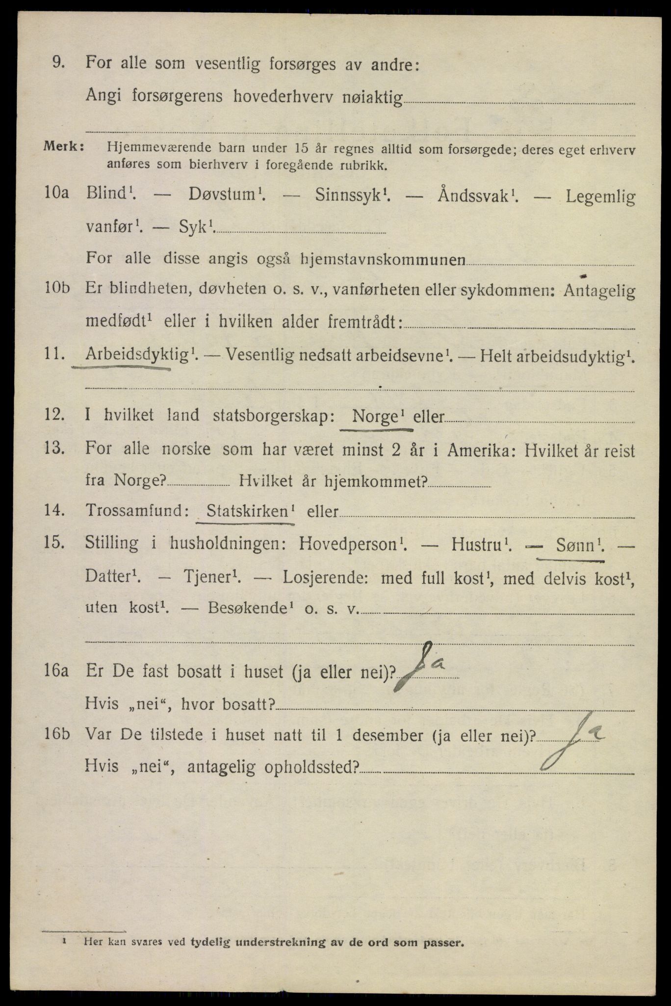 SAKO, 1920 census for Ytre Sandsvær, 1920, p. 1709