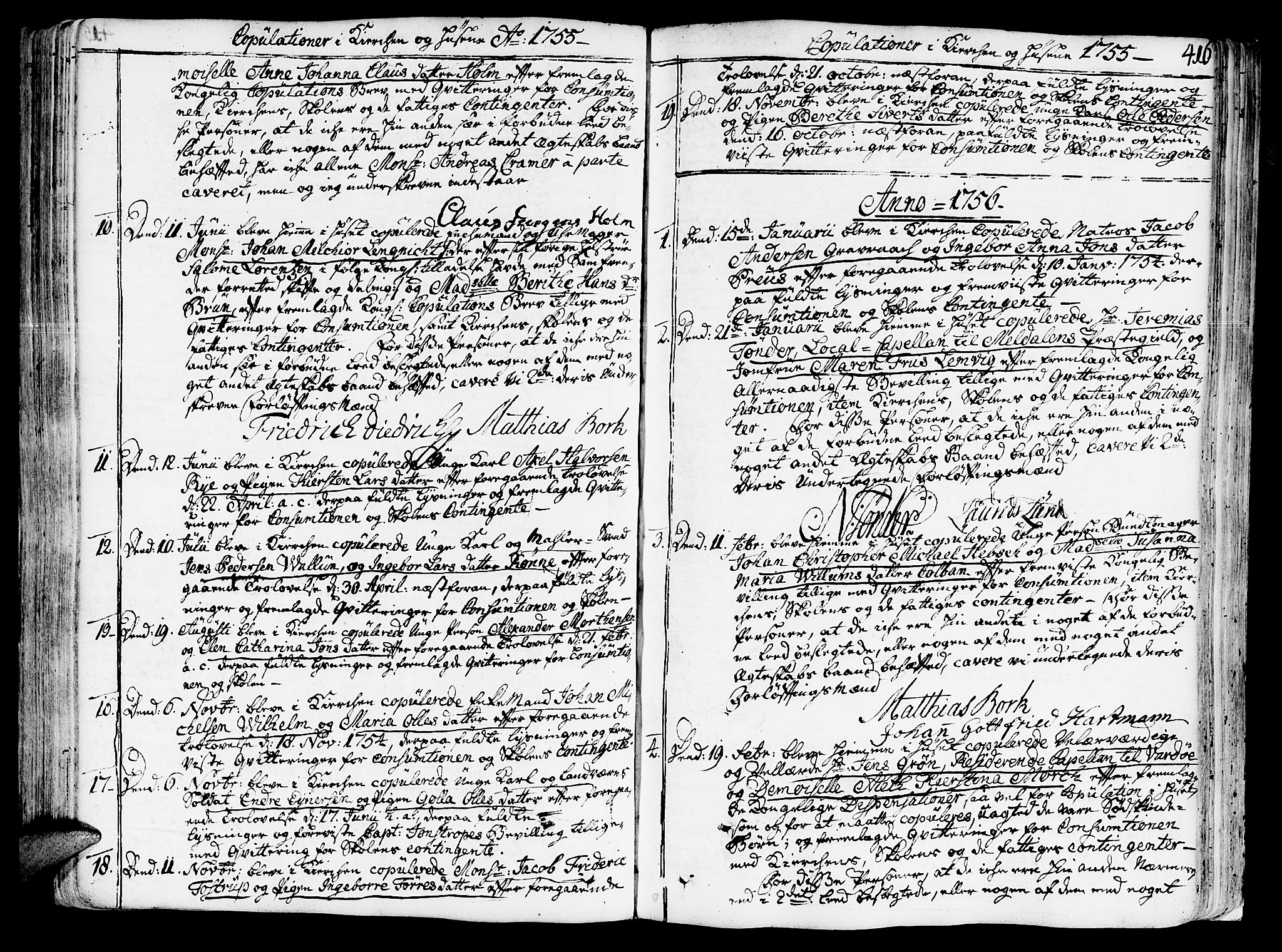 Ministerialprotokoller, klokkerbøker og fødselsregistre - Sør-Trøndelag, SAT/A-1456/602/L0103: Parish register (official) no. 602A01, 1732-1774, p. 416