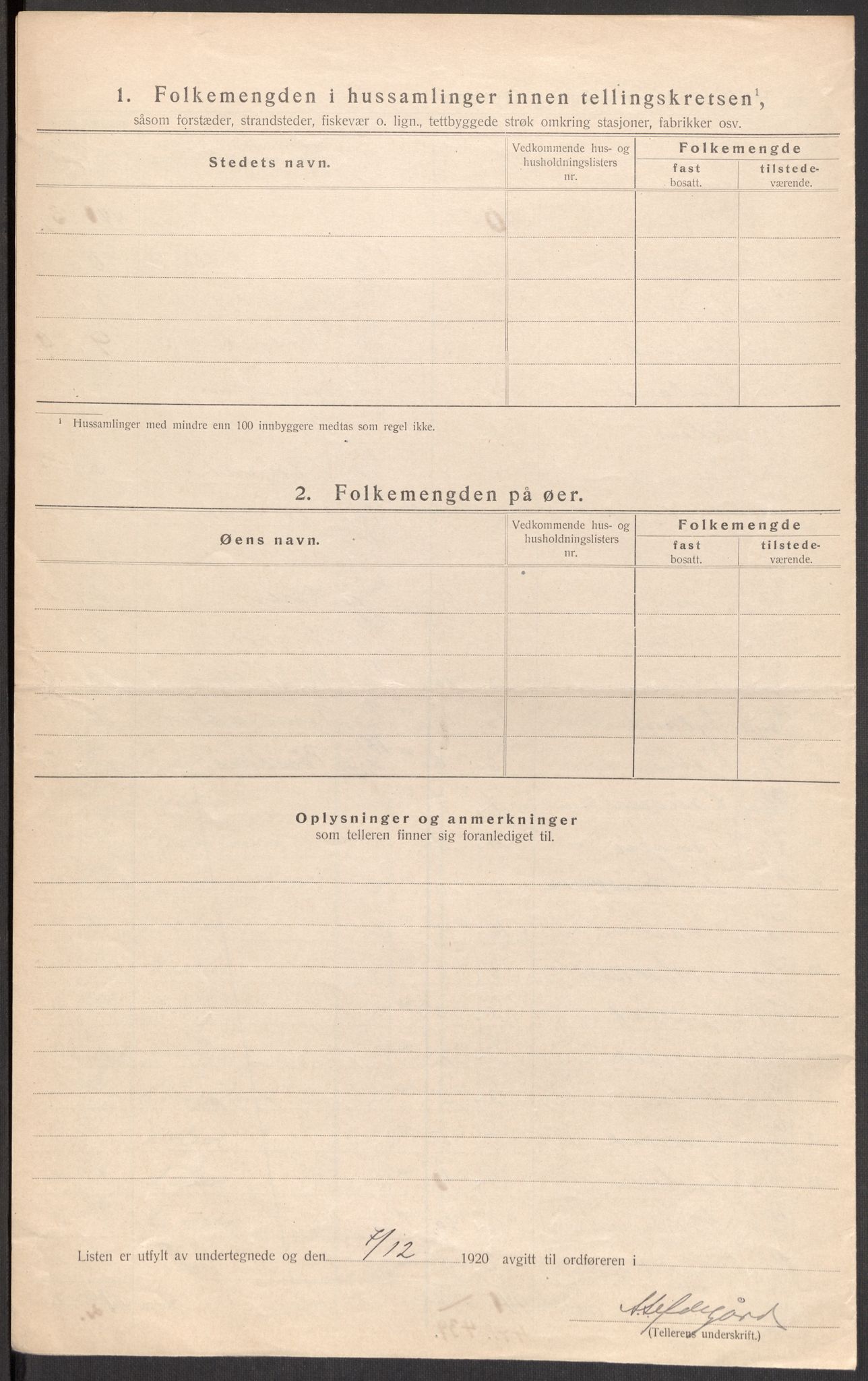 SAST, 1920 census for Time, 1920, p. 23