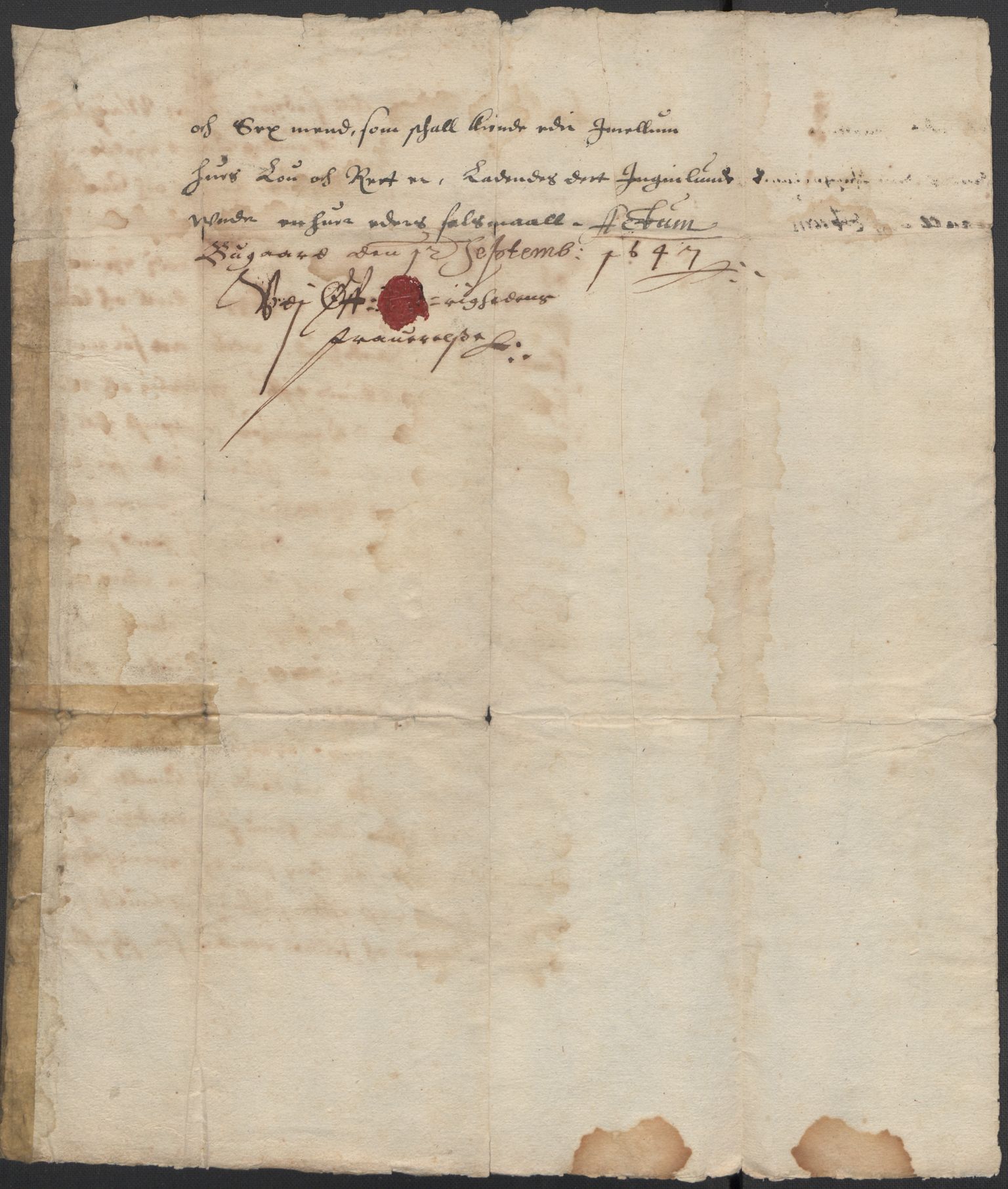 Riksarkivets diplomsamling, RA/EA-5965/F15/L0025: Prestearkiv - Vestfold, 1572-1782, p. 68