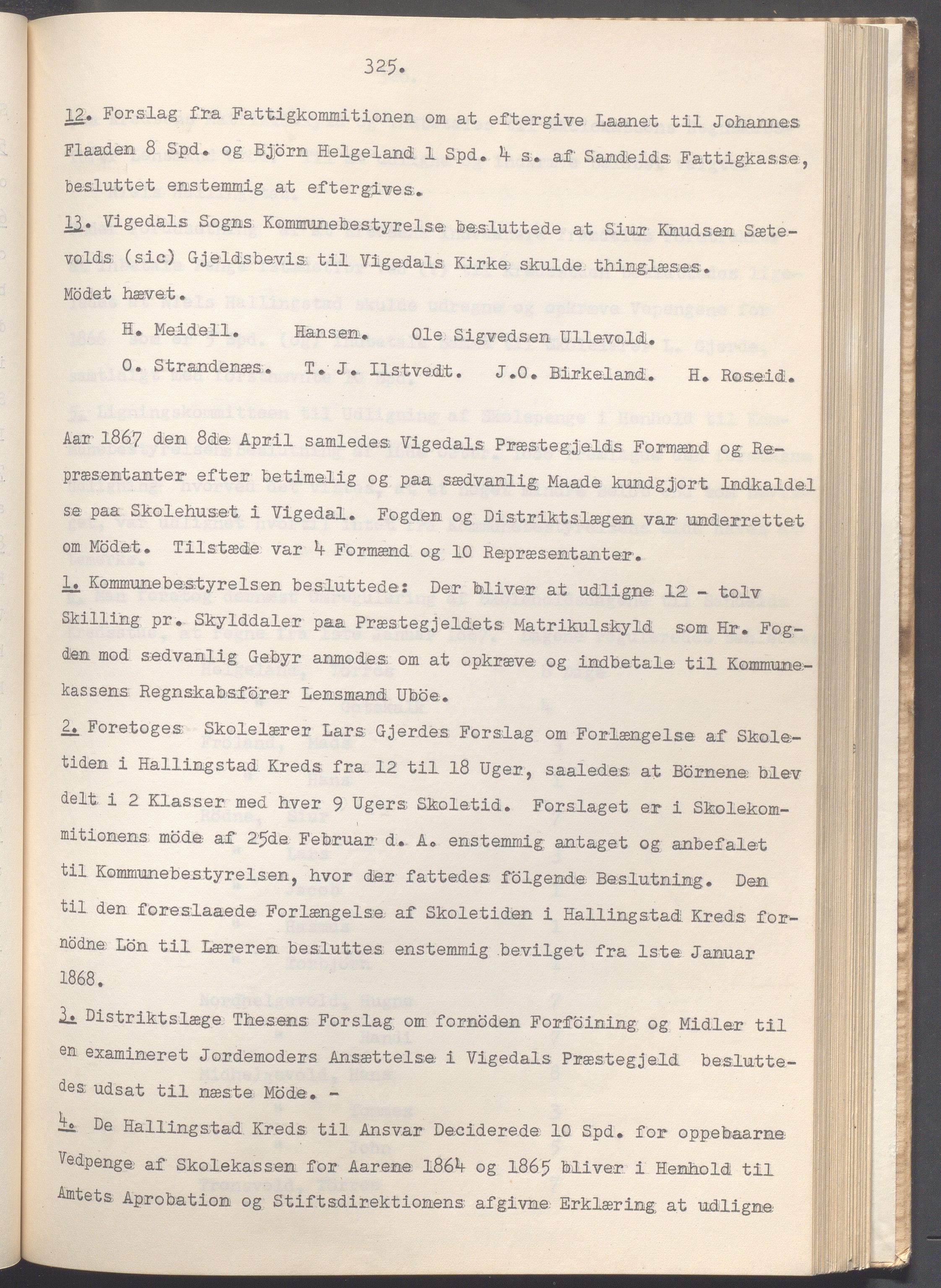 Vikedal kommune - Formannskapet, IKAR/K-100598/A/Ac/L0002: Avskrift av møtebok, 1862-1874, p. 325