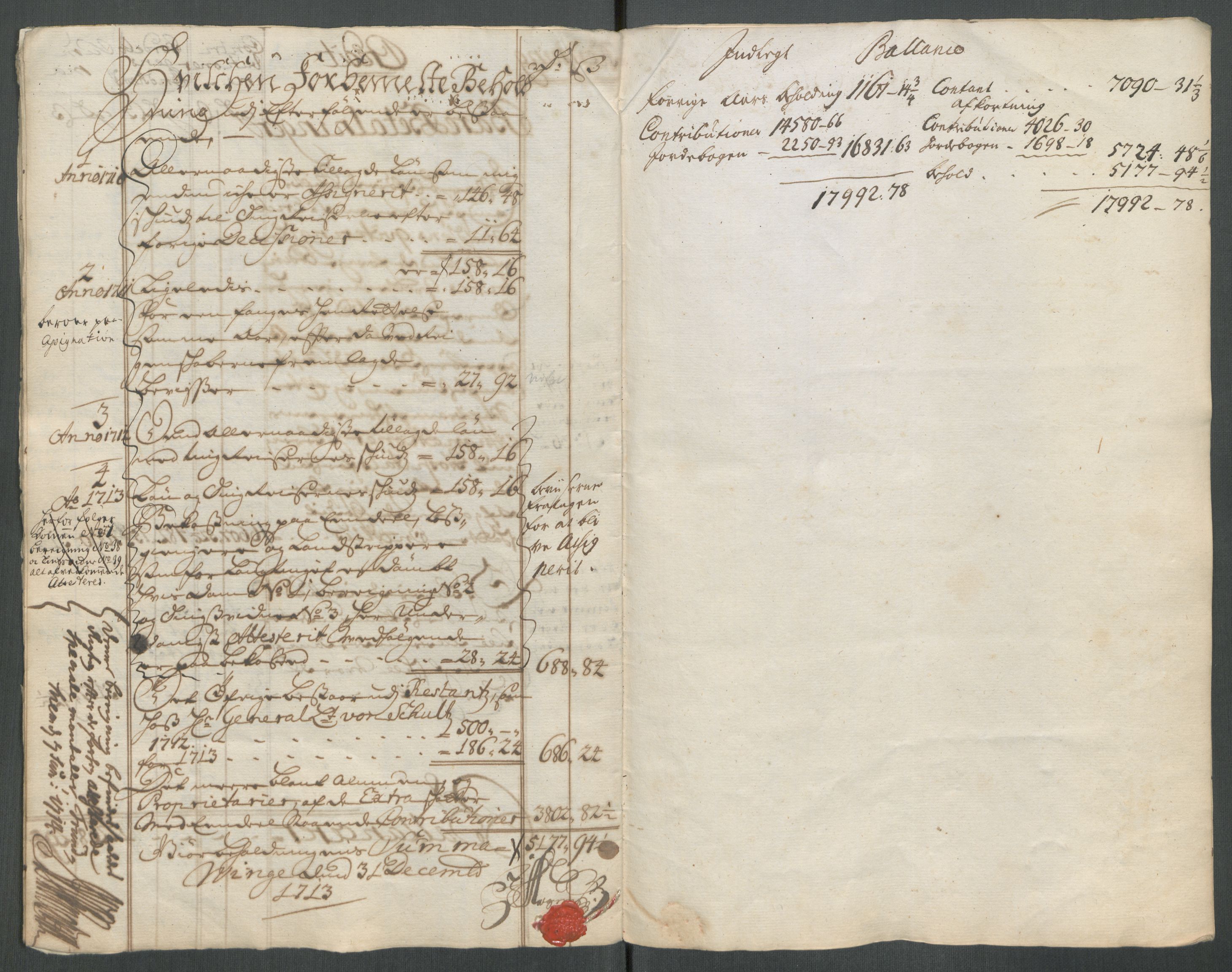 Rentekammeret inntil 1814, Reviderte regnskaper, Fogderegnskap, AV/RA-EA-4092/R62/L4203: Fogderegnskap Stjørdal og Verdal, 1713, p. 12