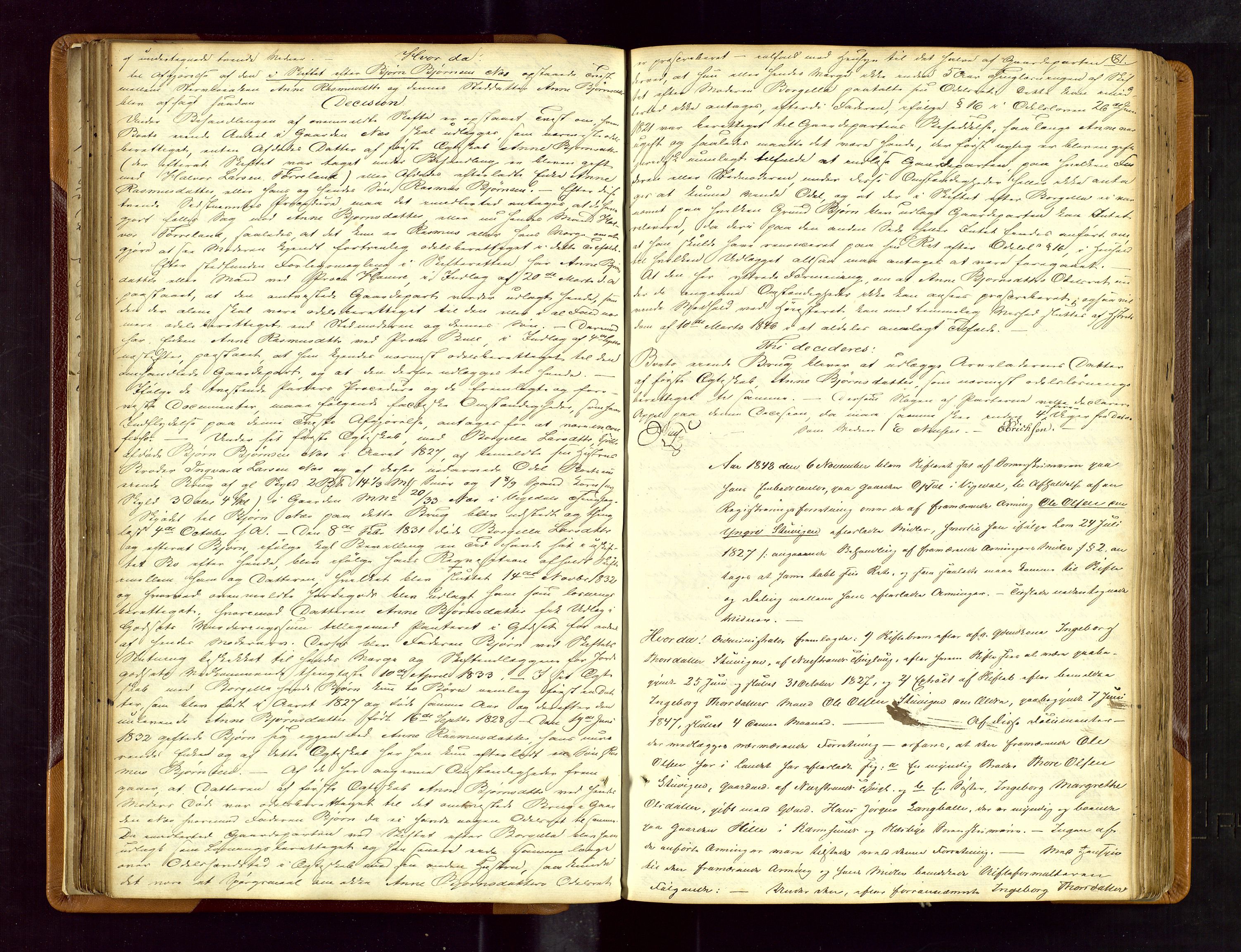 Ryfylke tingrett, AV/SAST-A-100055/001/IV/IVF/L0001: Skifteforhandlingsprotokoll A 1, 1844-1862, p. 81
