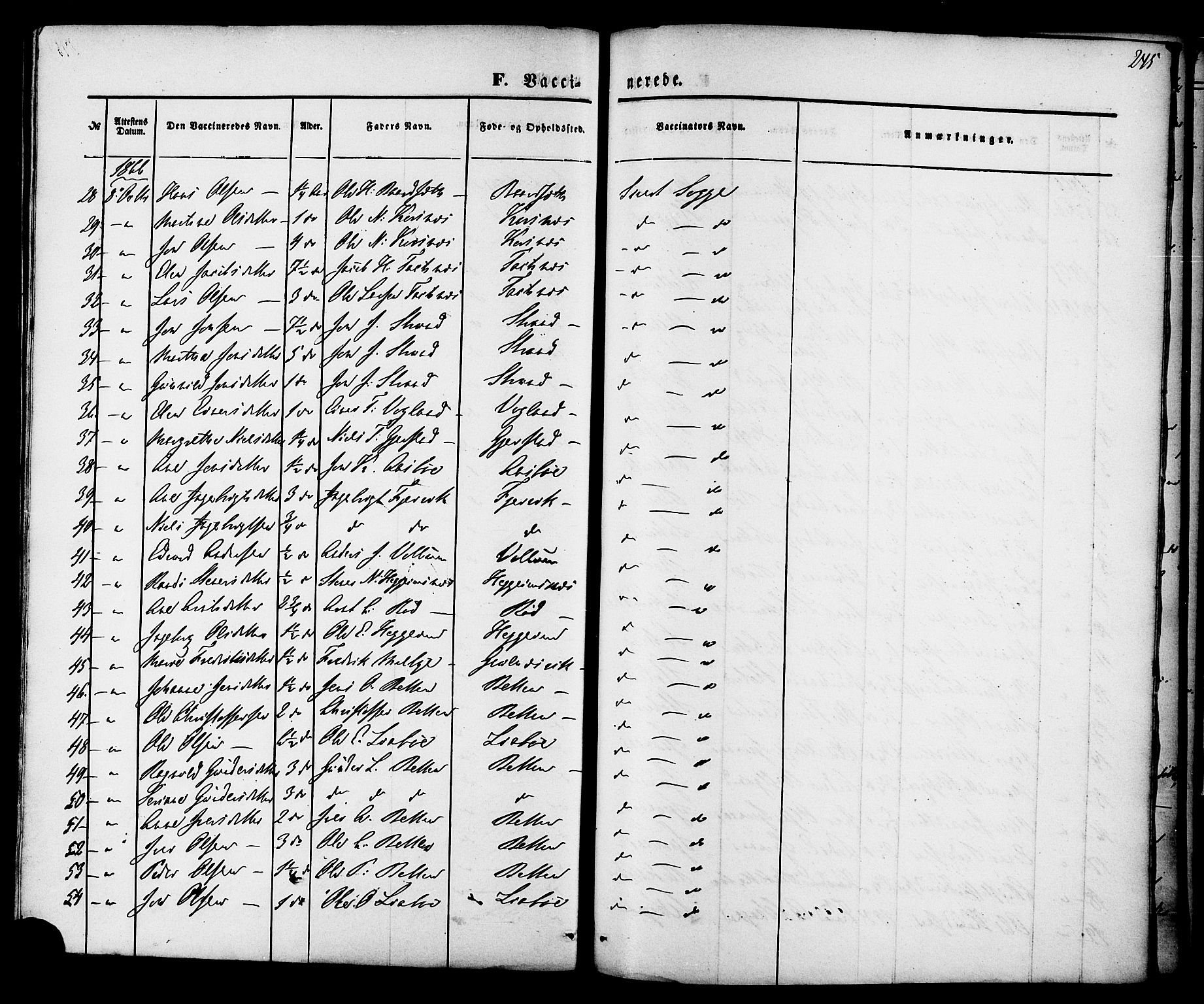 Ministerialprotokoller, klokkerbøker og fødselsregistre - Møre og Romsdal, AV/SAT-A-1454/576/L0884: Parish register (official) no. 576A02, 1865-1879, p. 245