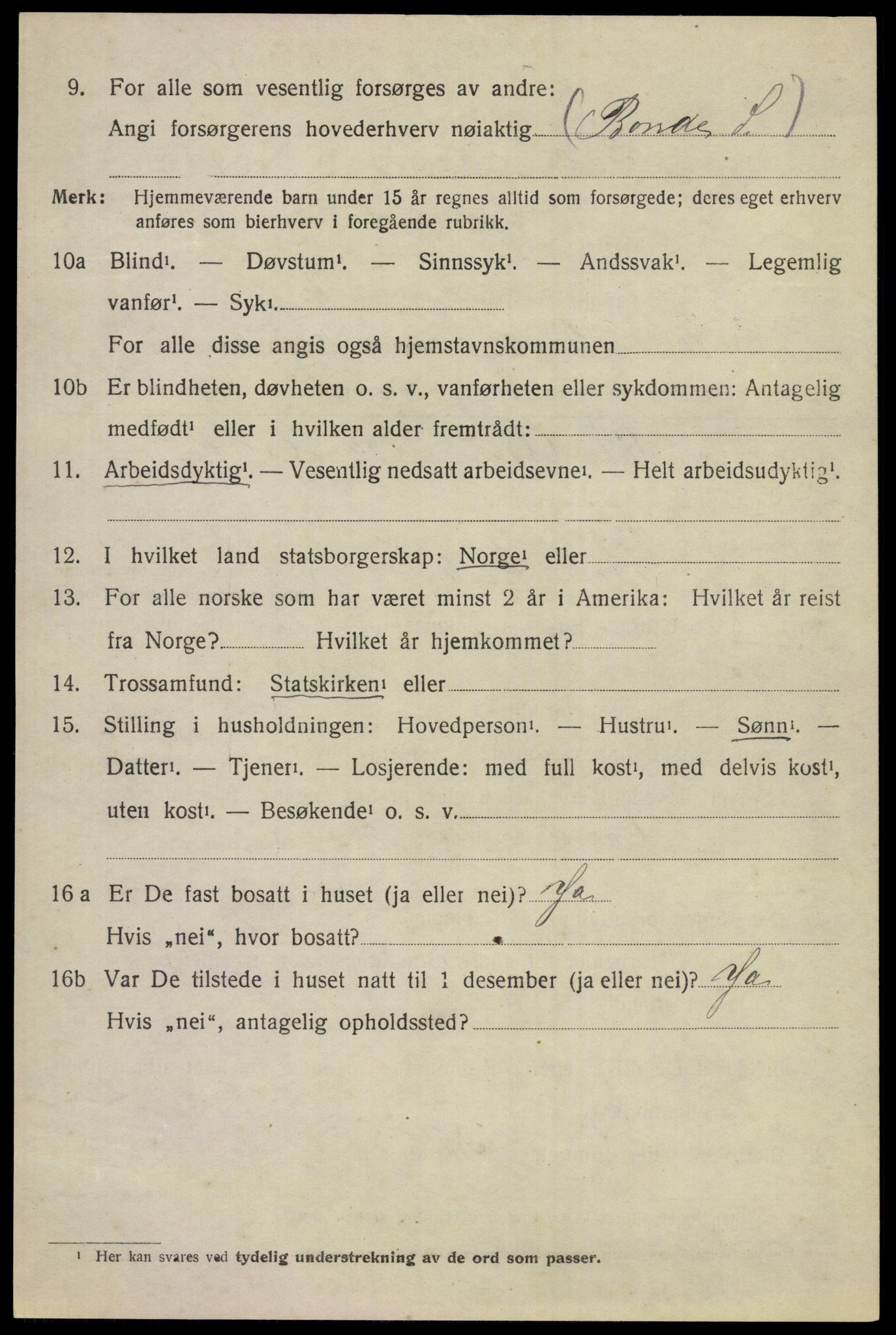 SAKO, 1920 census for Ål, 1920, p. 4807