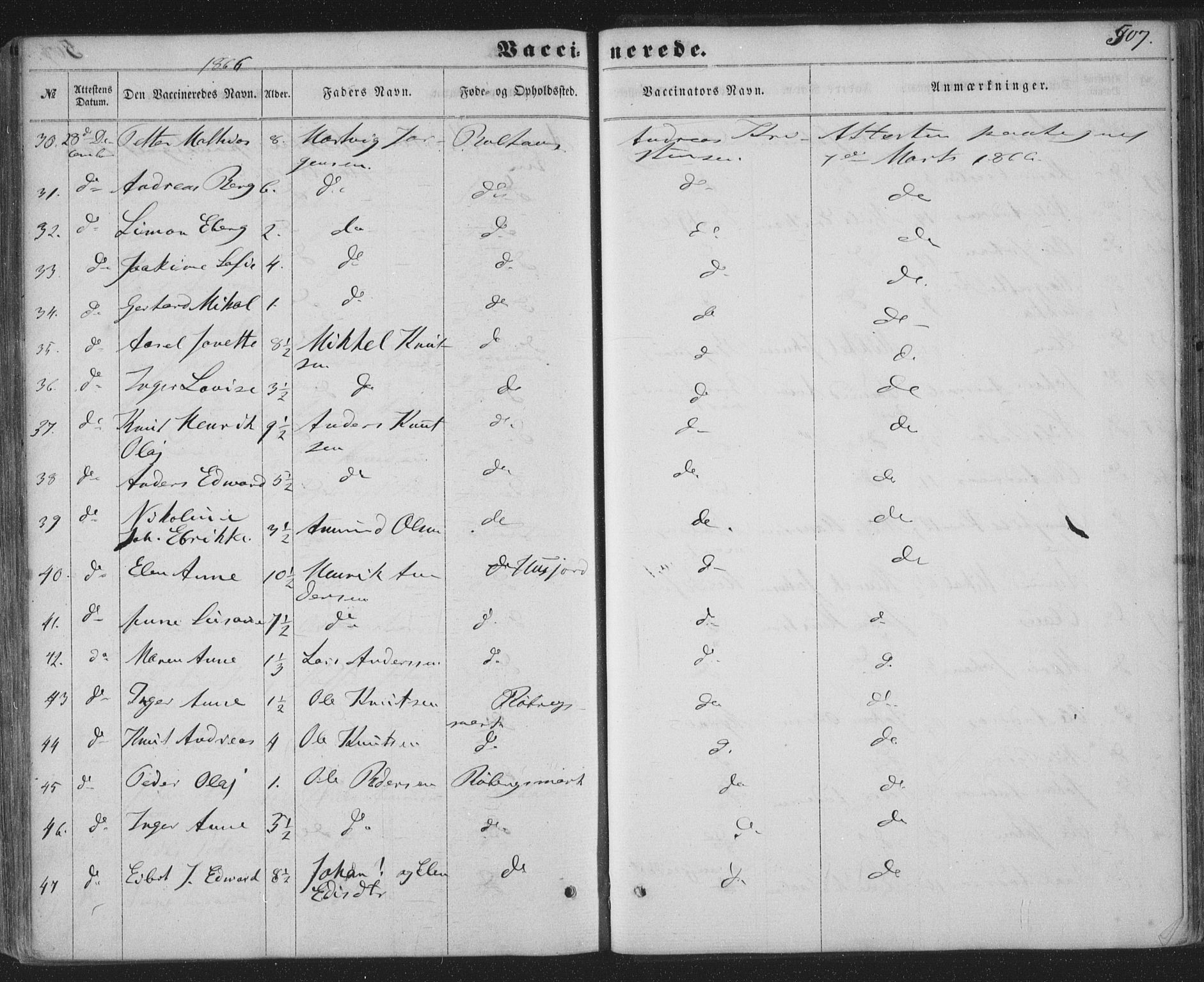 Ministerialprotokoller, klokkerbøker og fødselsregistre - Nordland, AV/SAT-A-1459/863/L0896: Parish register (official) no. 863A08, 1861-1871, p. 507