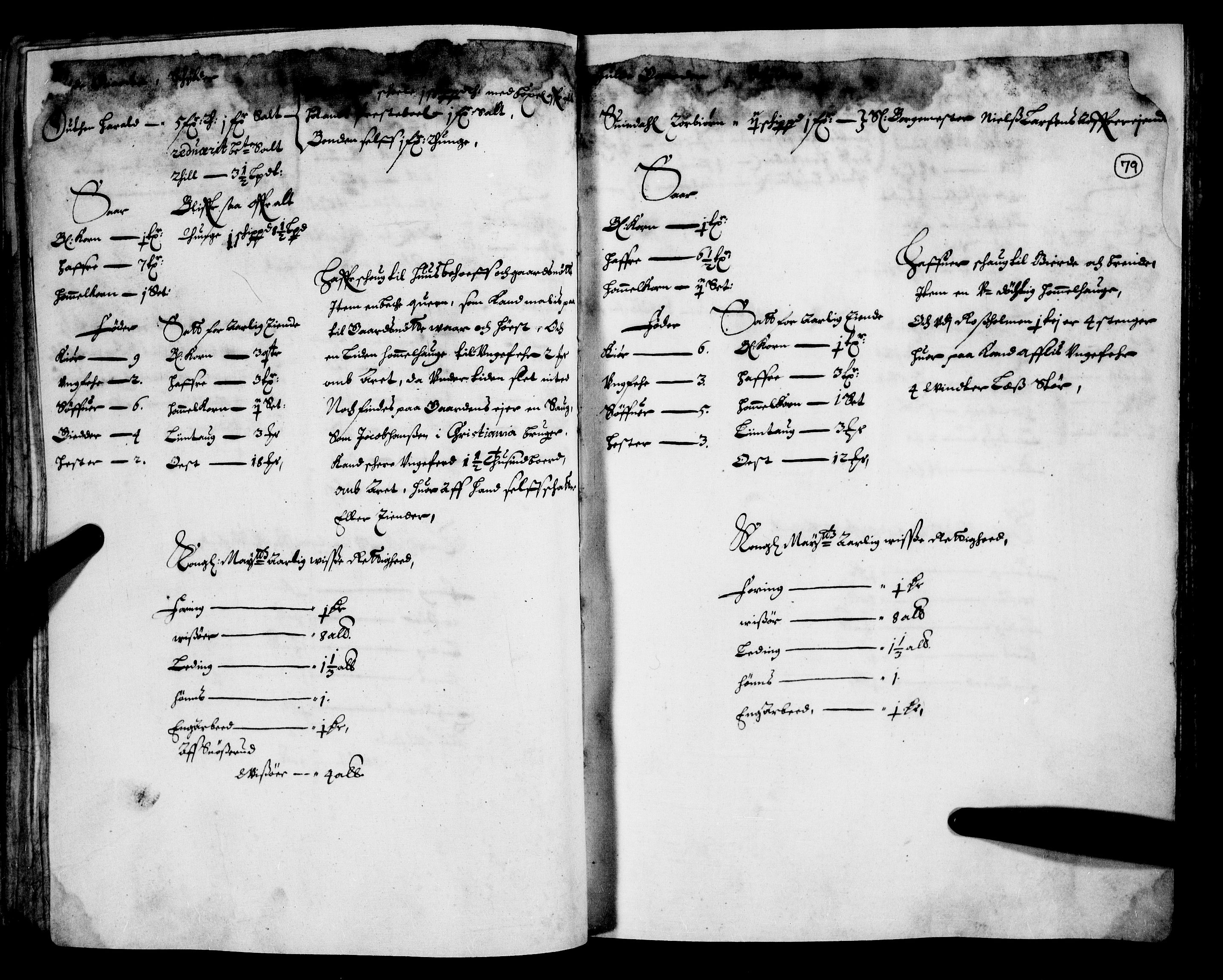 Rentekammeret inntil 1814, Realistisk ordnet avdeling, AV/RA-EA-4070/N/Nb/Nba/L0007: Nedre Romerike fogderi, 1. del, 1666, p. 78b-79a