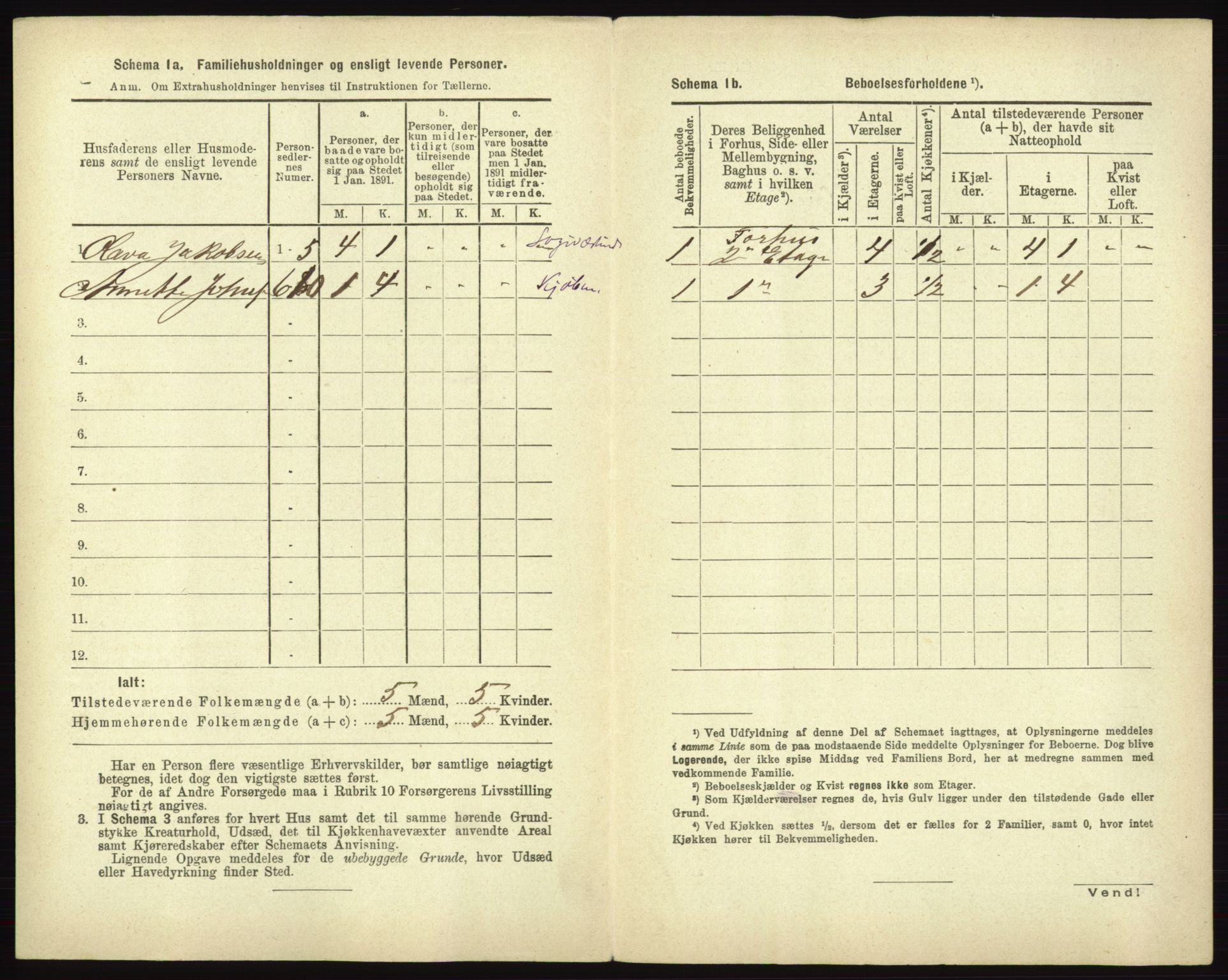 RA, 1891 census for 0101 Fredrikshald, 1891, p. 575