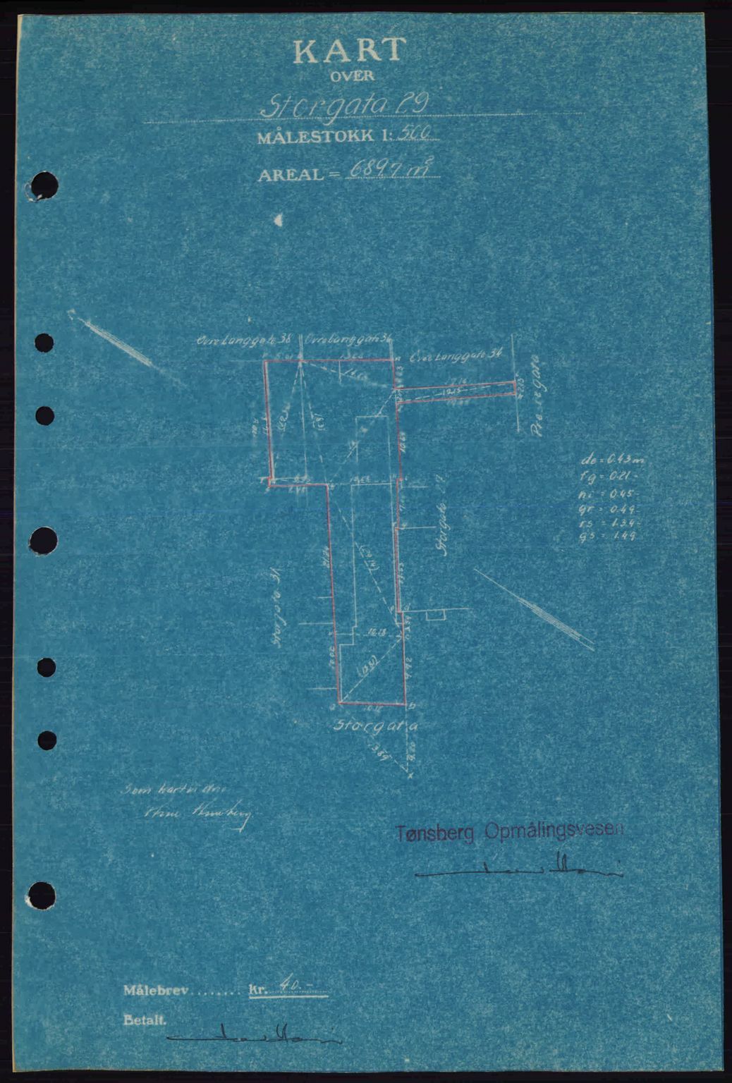 Tønsberg sorenskriveri, AV/SAKO-A-130/G/Ga/Gaa/L0017a: Mortgage book no. A17a, 1945-1945, Diary no: : 906/1945