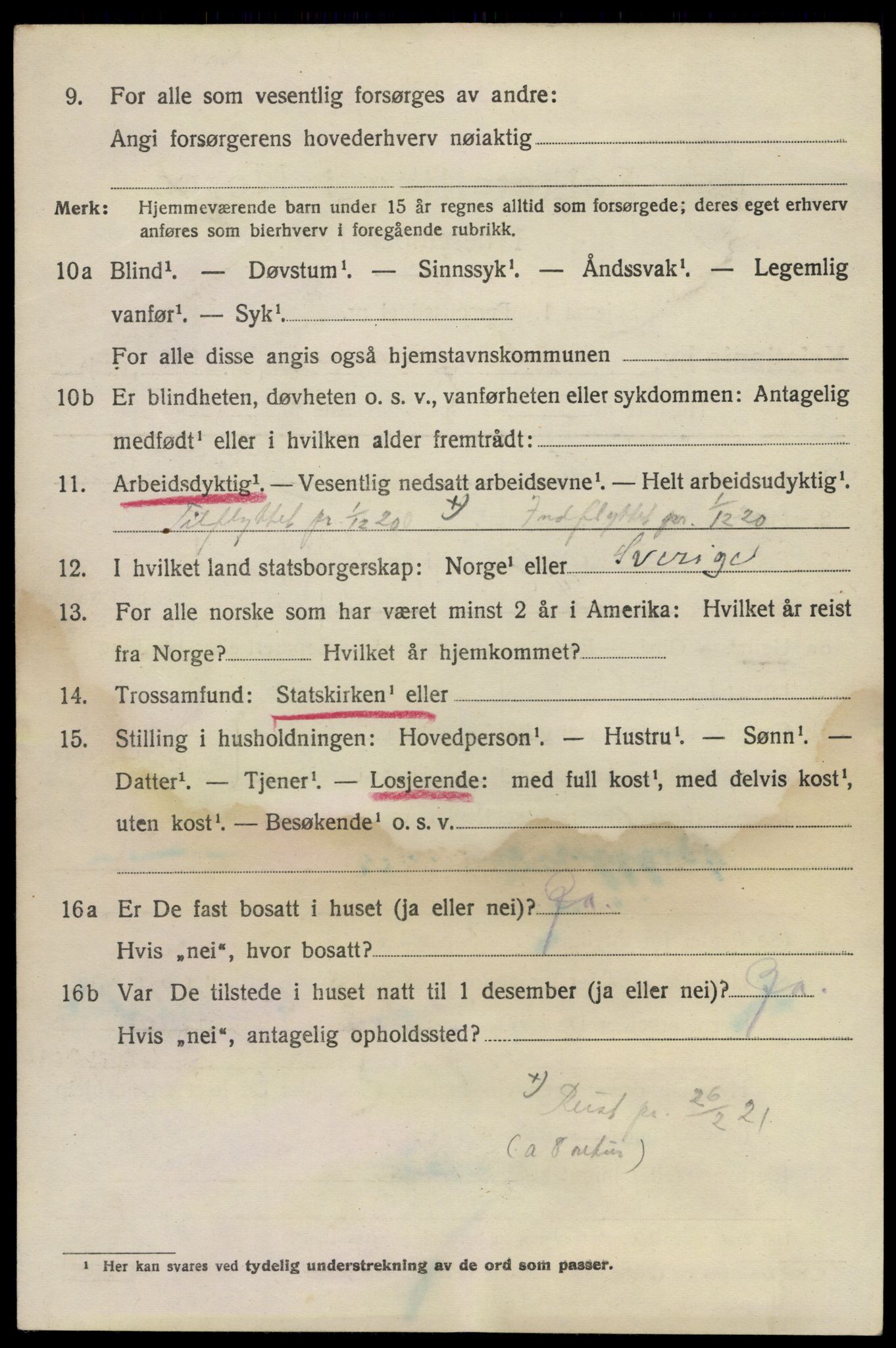 SAO, 1920 census for Kristiania, 1920, p. 140892