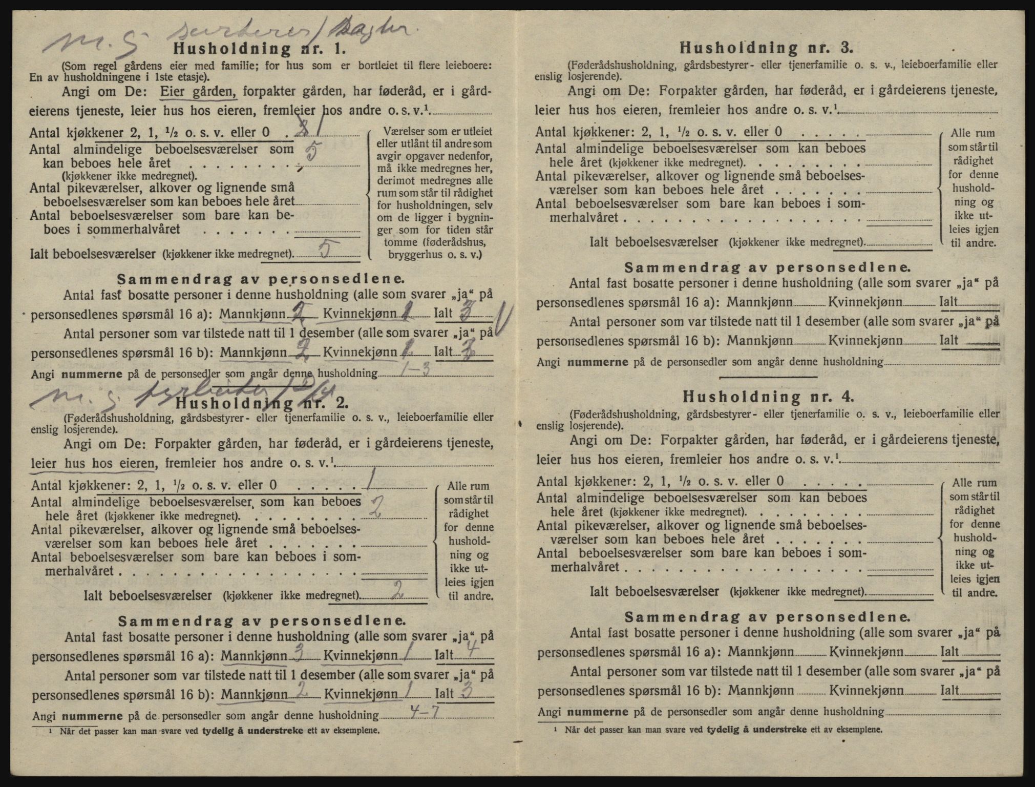 SAO, 1920 census for Glemmen, 1920, p. 1910